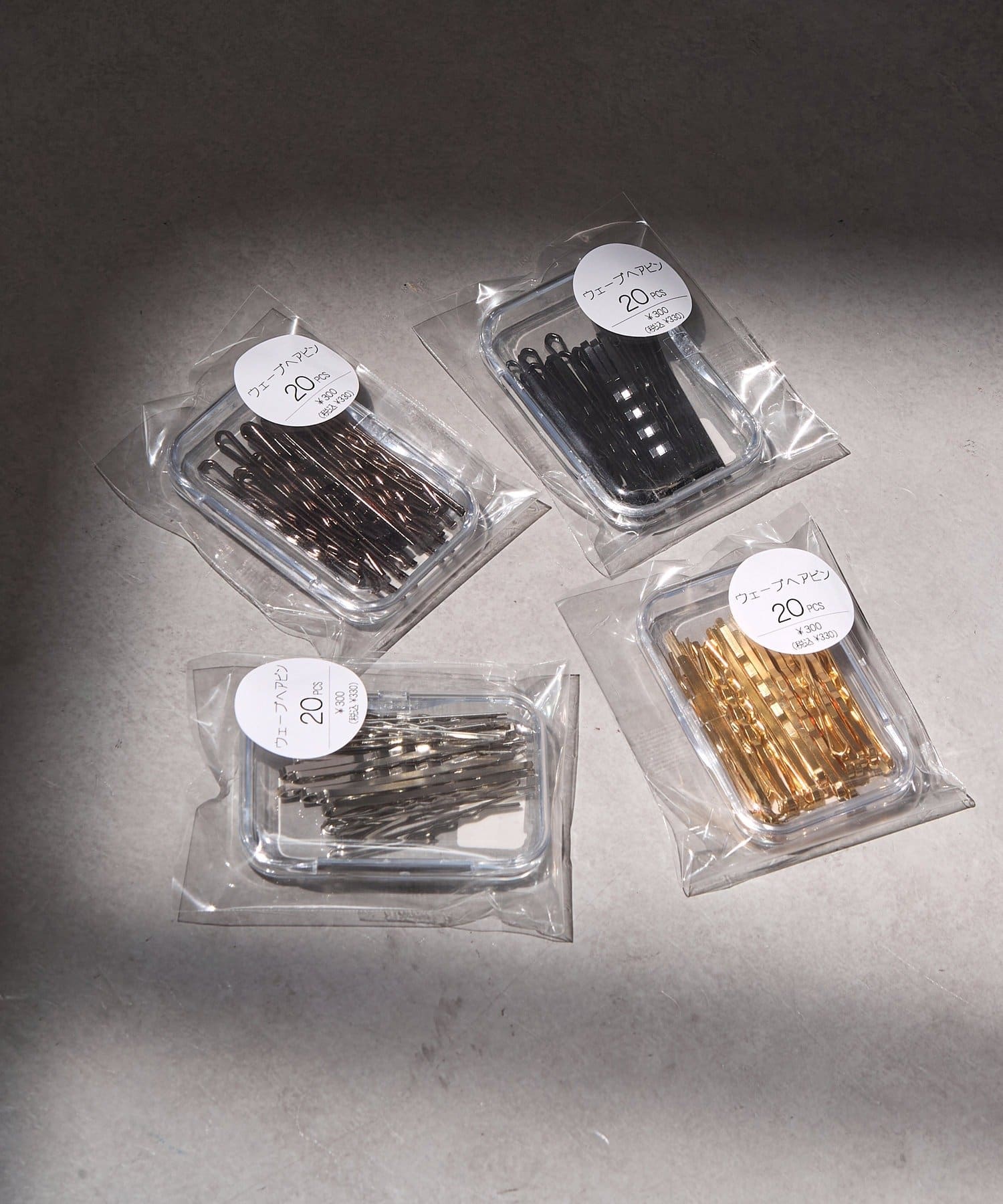 Lattice(ラティス) ウェーブヘアピンセット(20P)