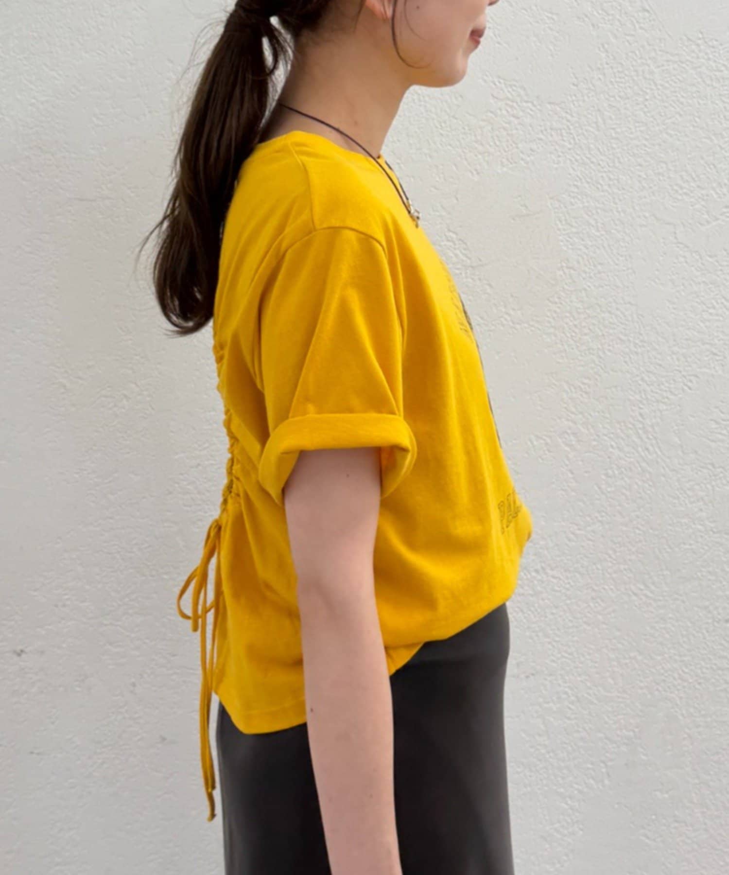 LOUNGEDRESS(ラウンジドレス) ≪バックシャン≫バックホール半袖Tシャツ