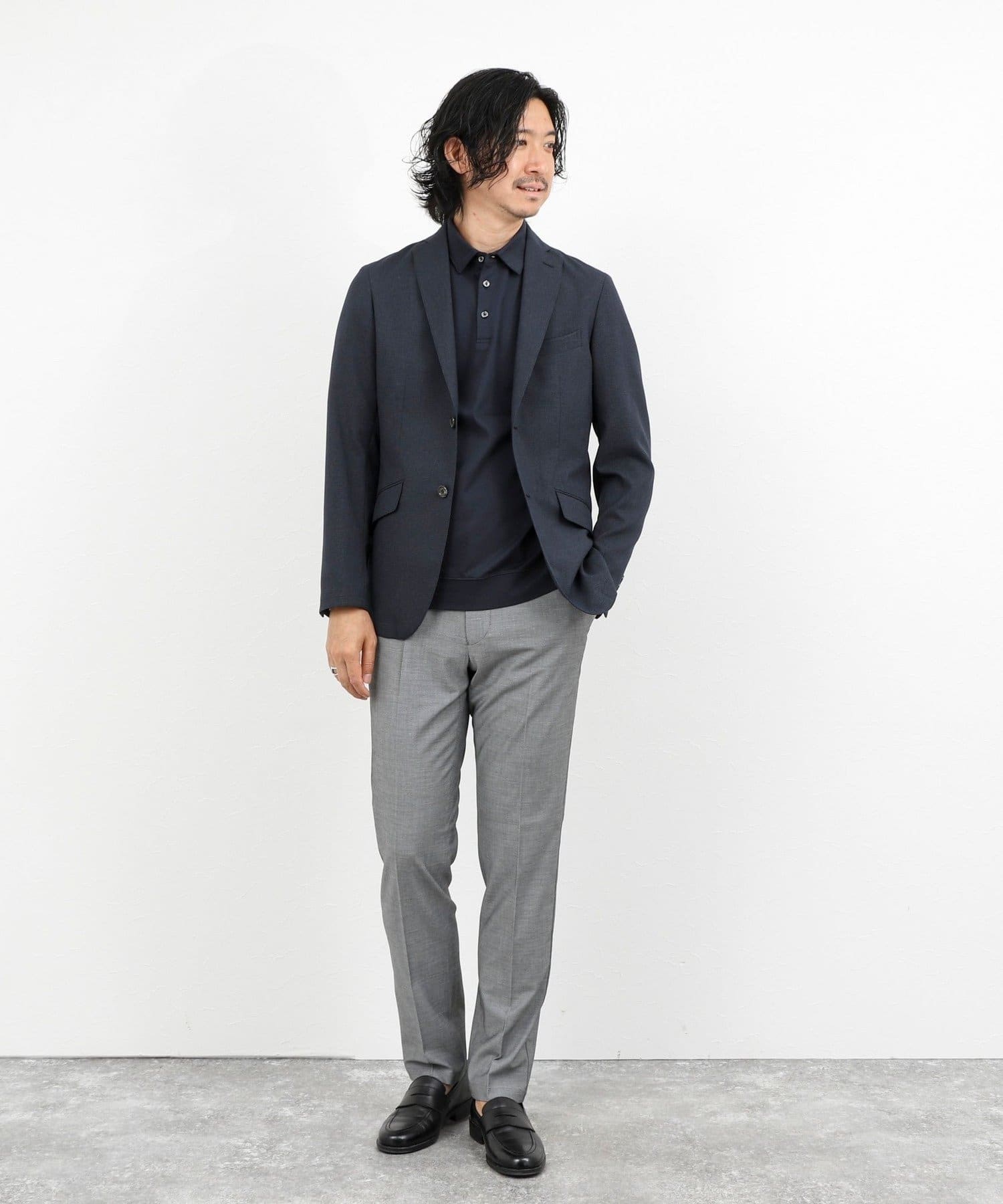 NOLLEY'S(ノーリーズ) 《ビジカジ対応》INFITEX ロイヤルOX スリムフィットパンツ 26SS