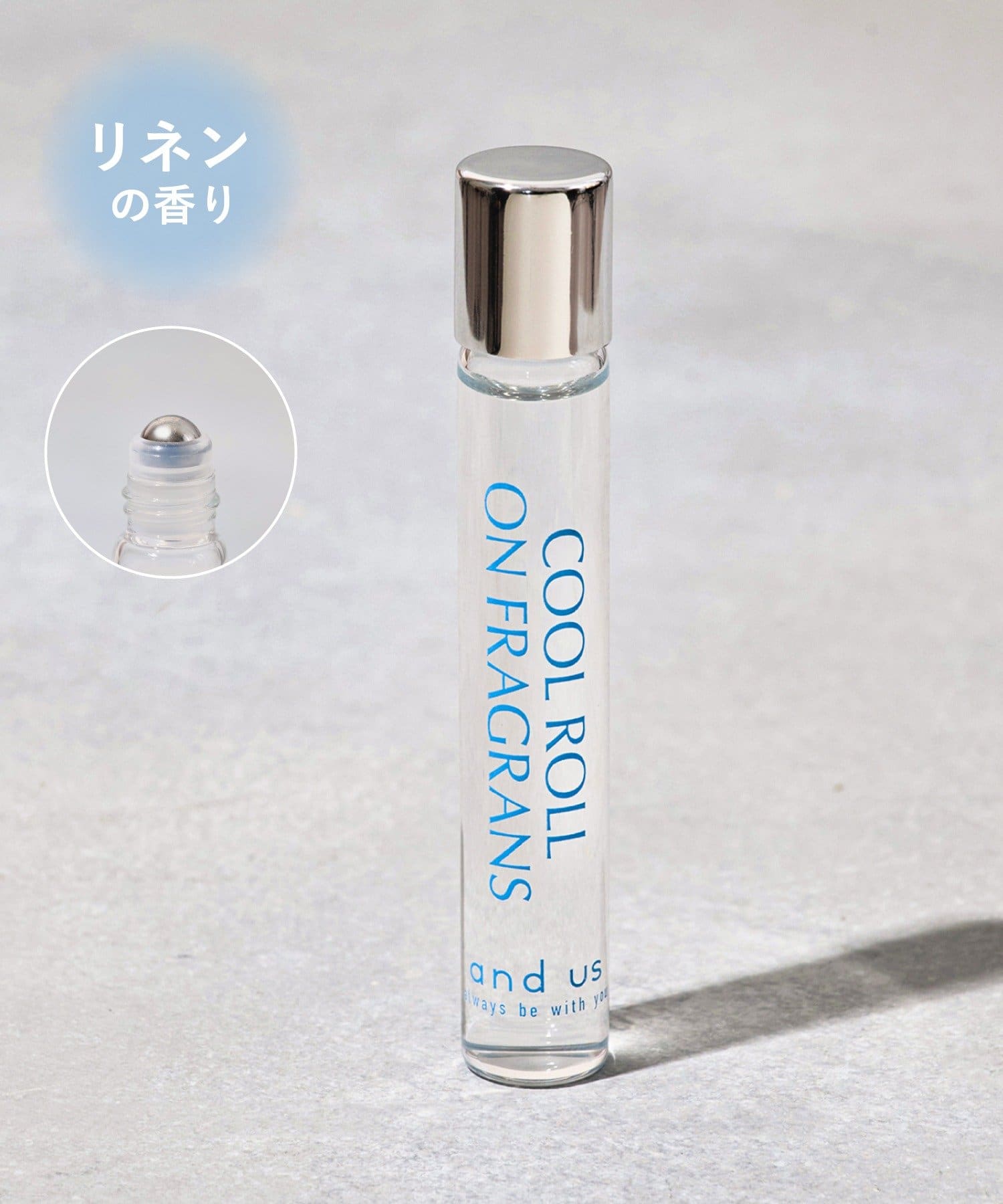 3COINS(スリーコインズ) クールロールオンフレグランス／and us