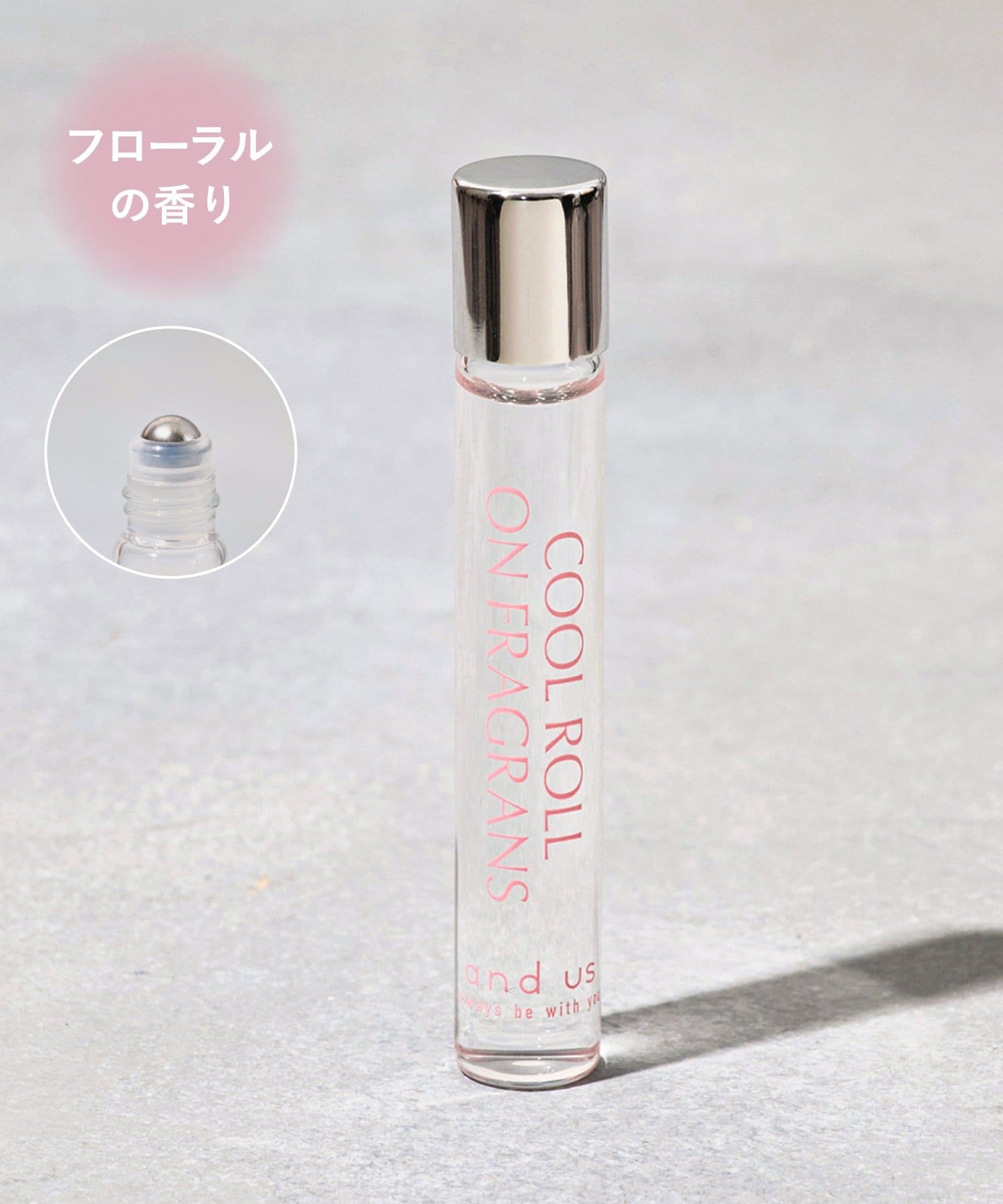 3COINS(スリーコインズ) クールロールオンフレグランス／and us