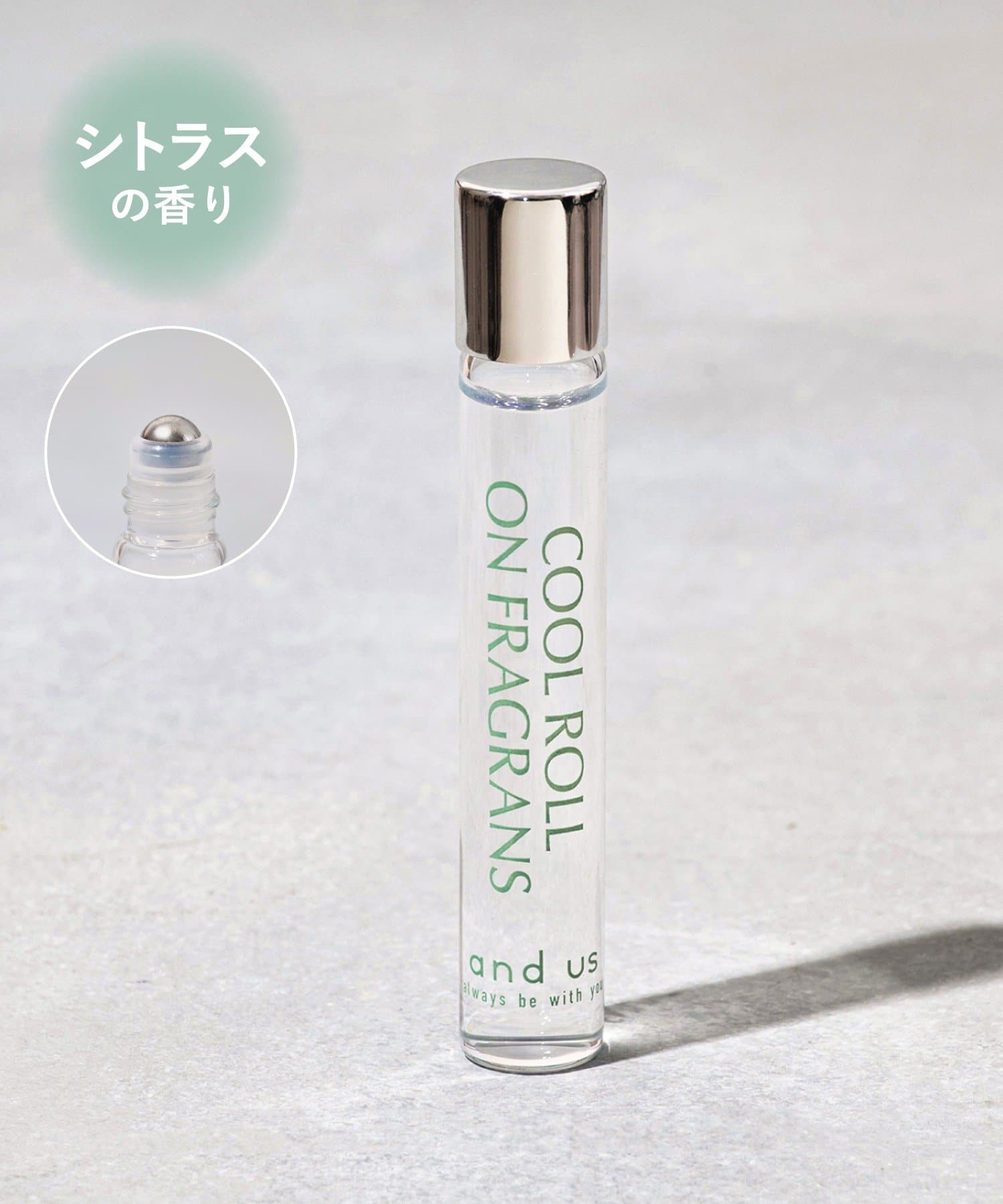 3COINS(スリーコインズ) クールロールオンフレグランス／and us