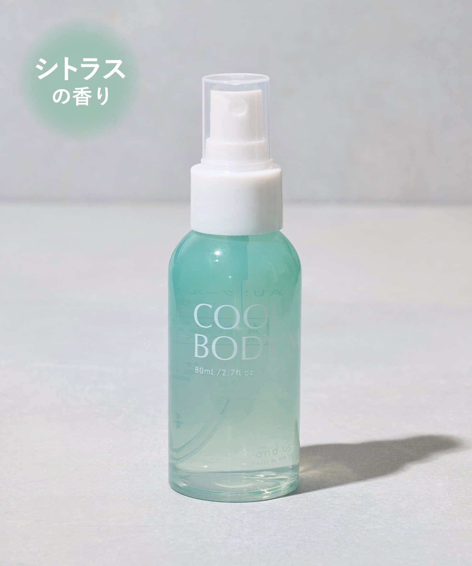 3COINS(スリーコインズ) クールボディミスト／and us
