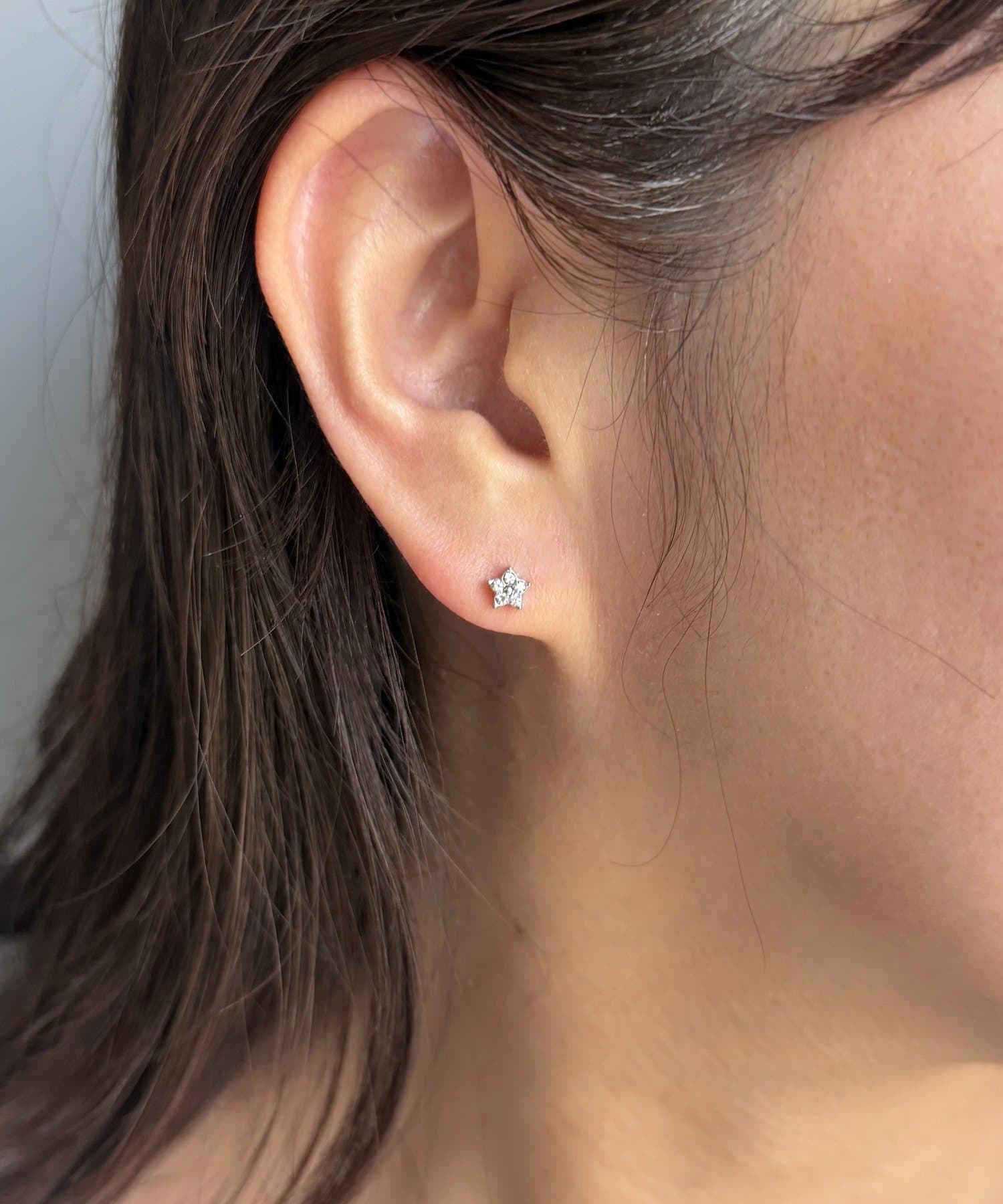 Lattice(ラティス) ＜ステンレス＞フラワーピアス