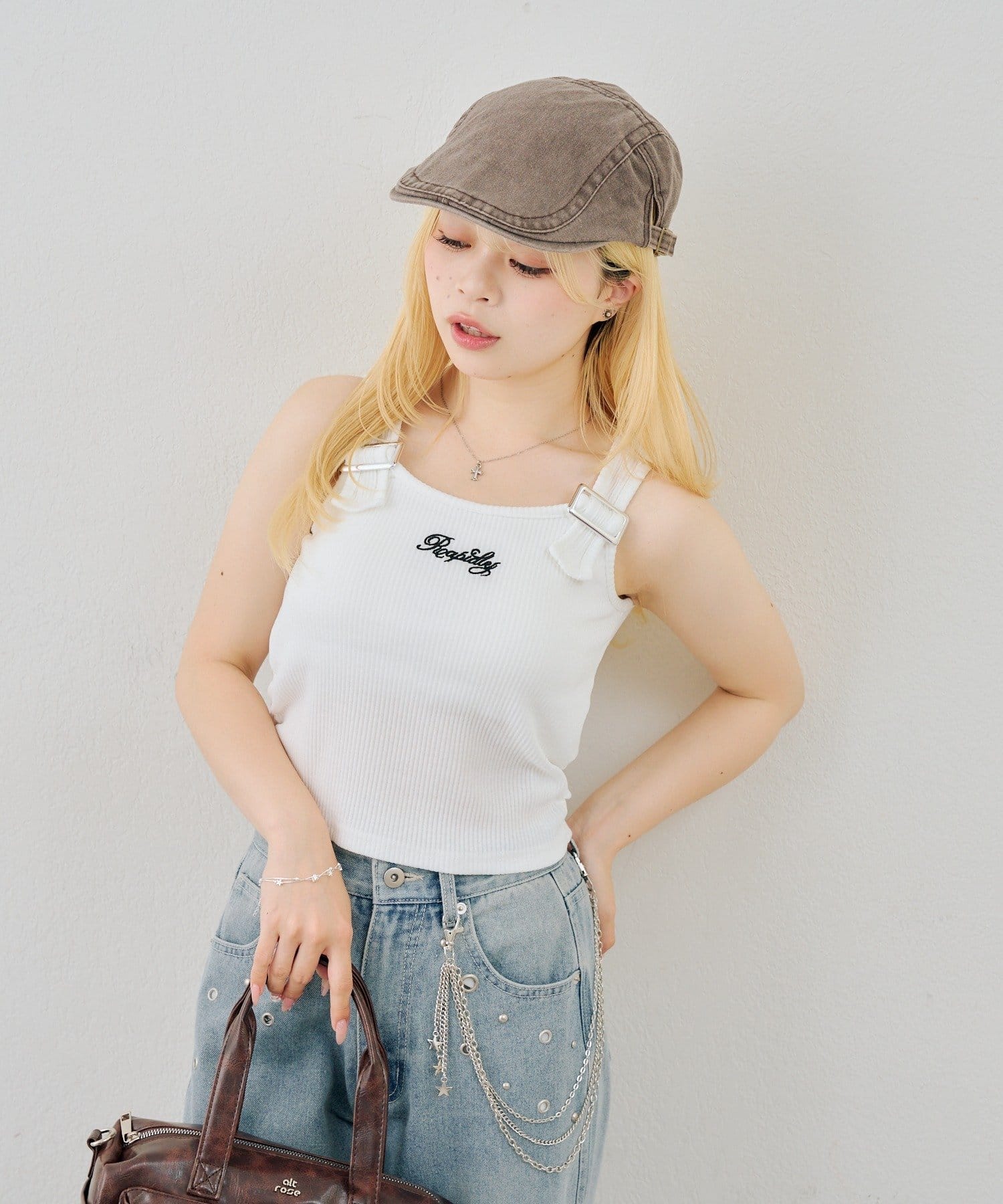 NICE CLAUP / OLIVE des OLIVE OUTLET(ナイスクラップ  / オリーブ デ オリーブ アウトレット) 【ANOTHER BRANCH】ベルト付タンク