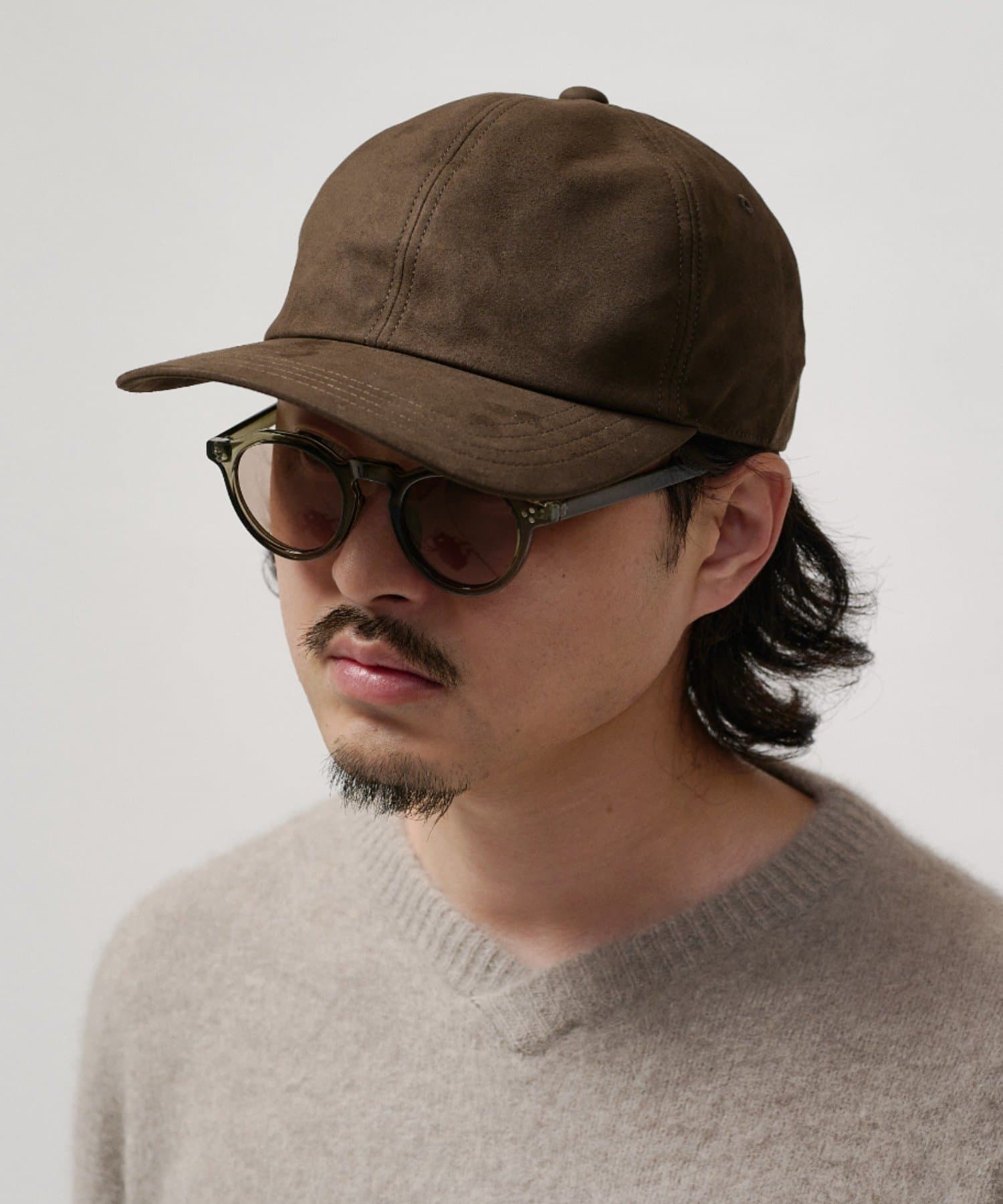 Lui's(ルイス) 【CPH】DEEP 6 PANEL CAP / SYNTHETIC SUEDE