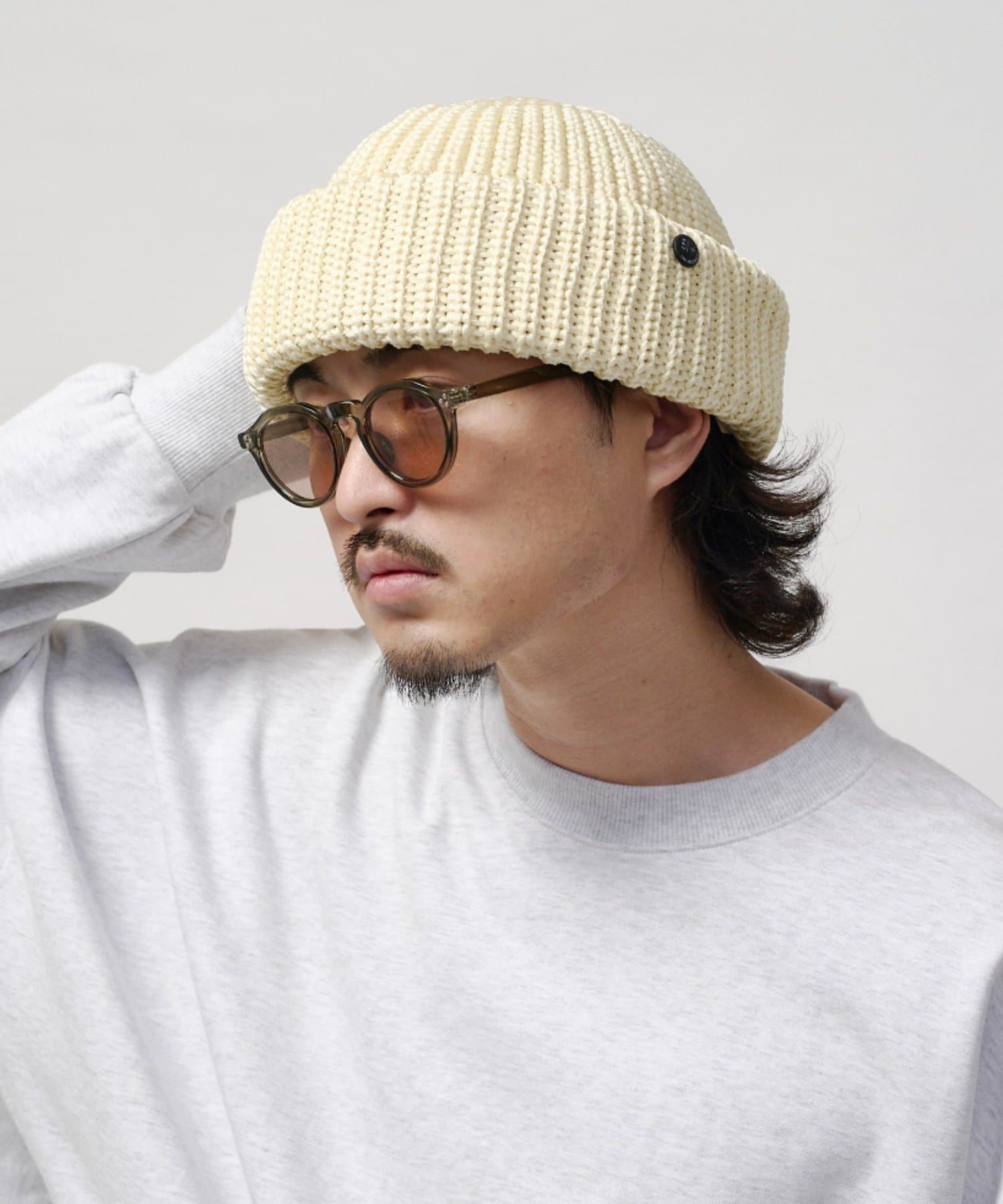 Lui's(ルイス) CPH / Cuff knit cap / Amulet