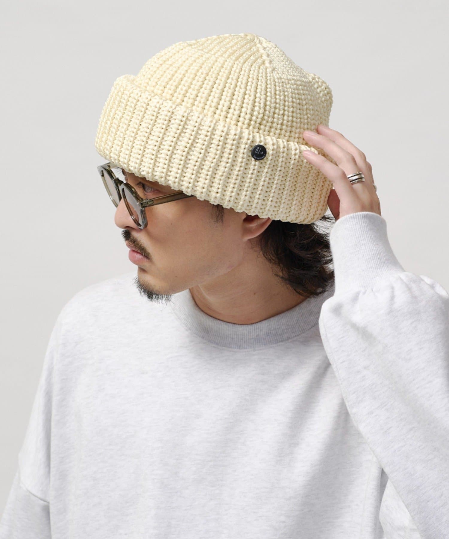 Lui's(ルイス) CPH / Cuff knit cap / Amulet