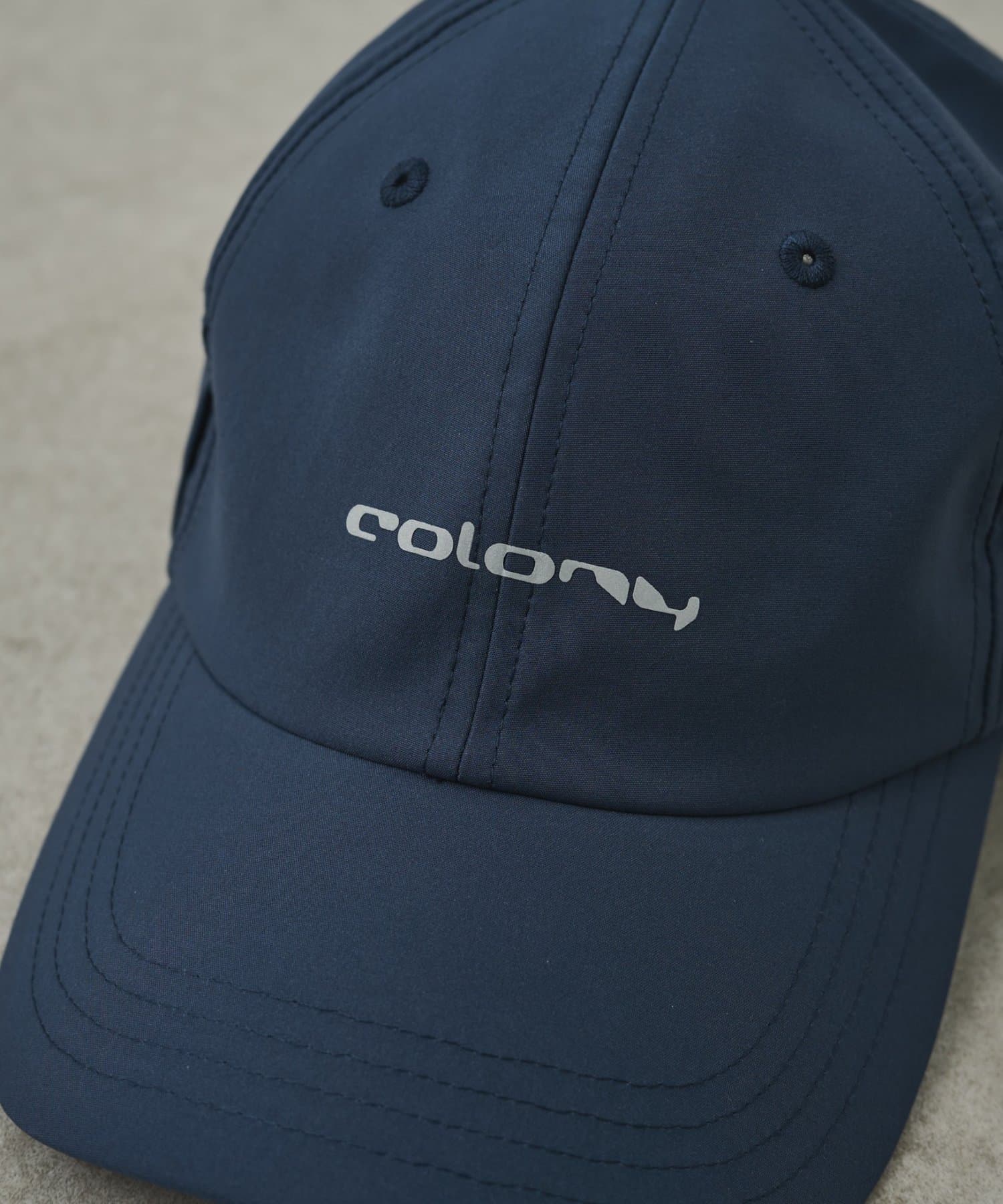 COLONY 2139(コロニー トゥーワンスリーナイン) 【UNISEX】撥水リフレクターロゴアクティブキャップ