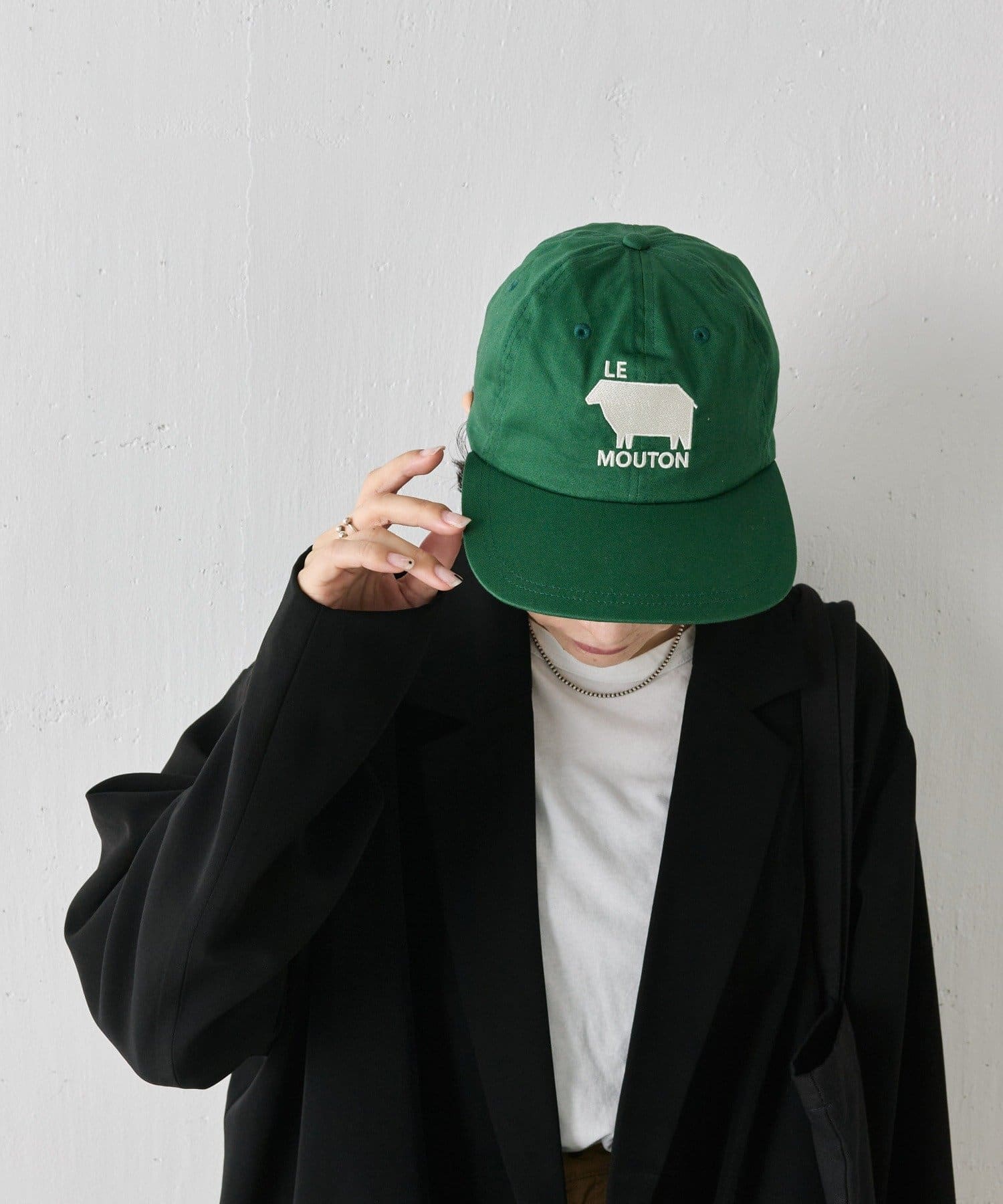 ear PAPILLONNER(イア パピヨネ) 【BAP】別注Woolgathersショルダーバッグ/キャップ