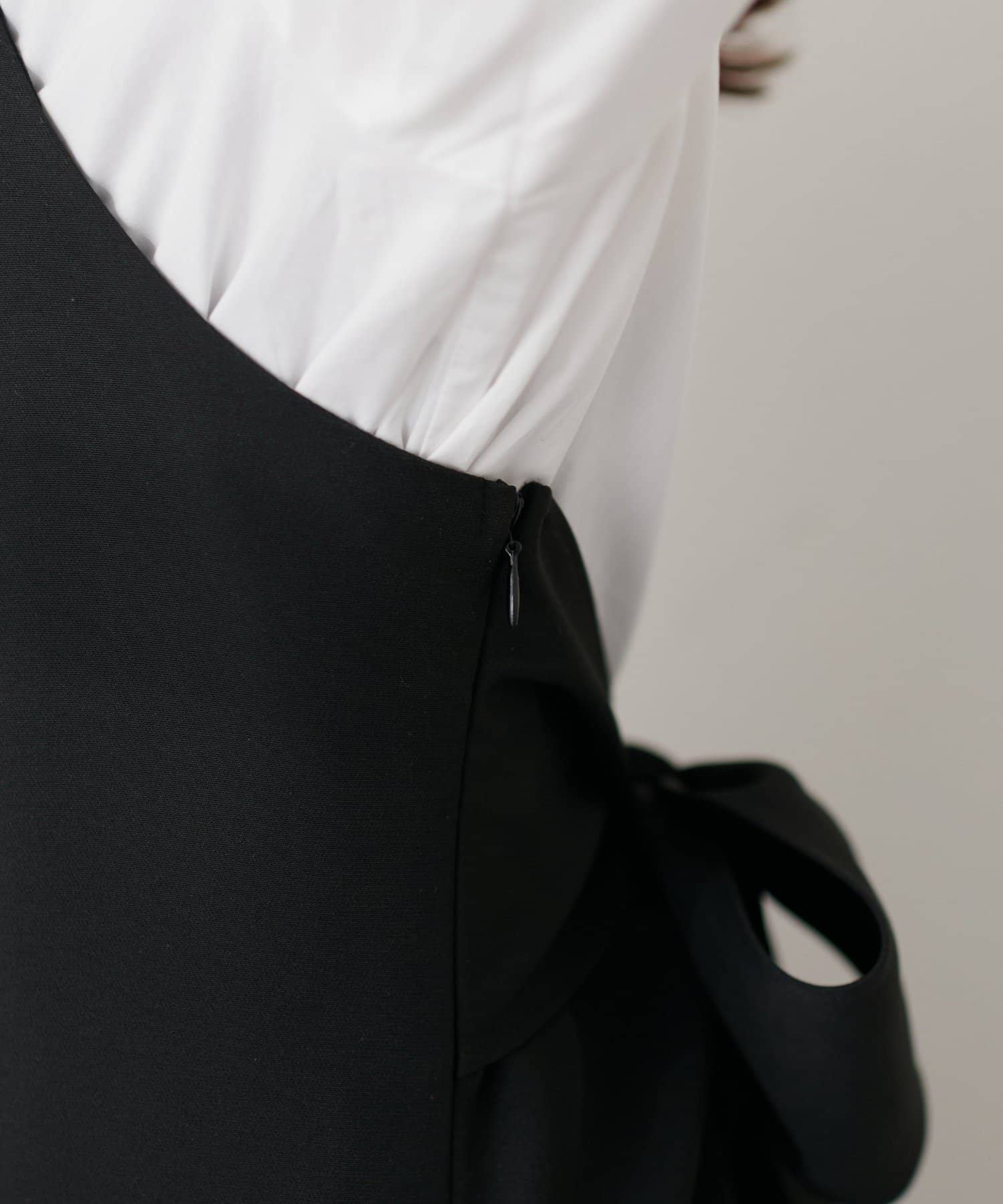NICE CLAUP / OLIVE des OLIVE OUTLET(ナイスクラップ  / オリーブ デ オリーブ アウトレット) 【natural couture】マーメイドバックリボンワンピース