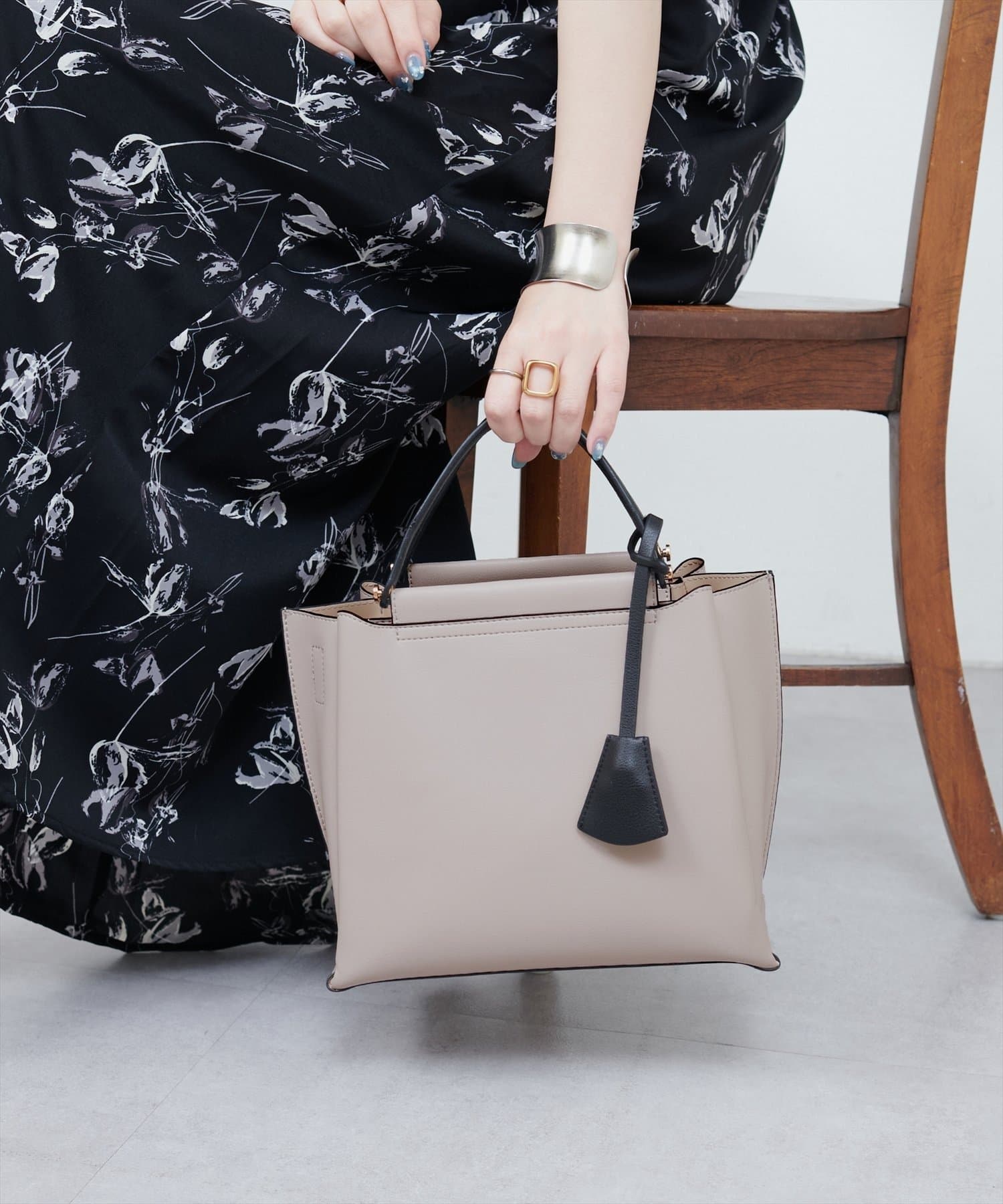 NICE CLAUP / OLIVE des OLIVE OUTLET(ナイスクラップ  / オリーブ デ オリーブ アウトレット) 【natural couture】２ＷＡＹハンドバッグ