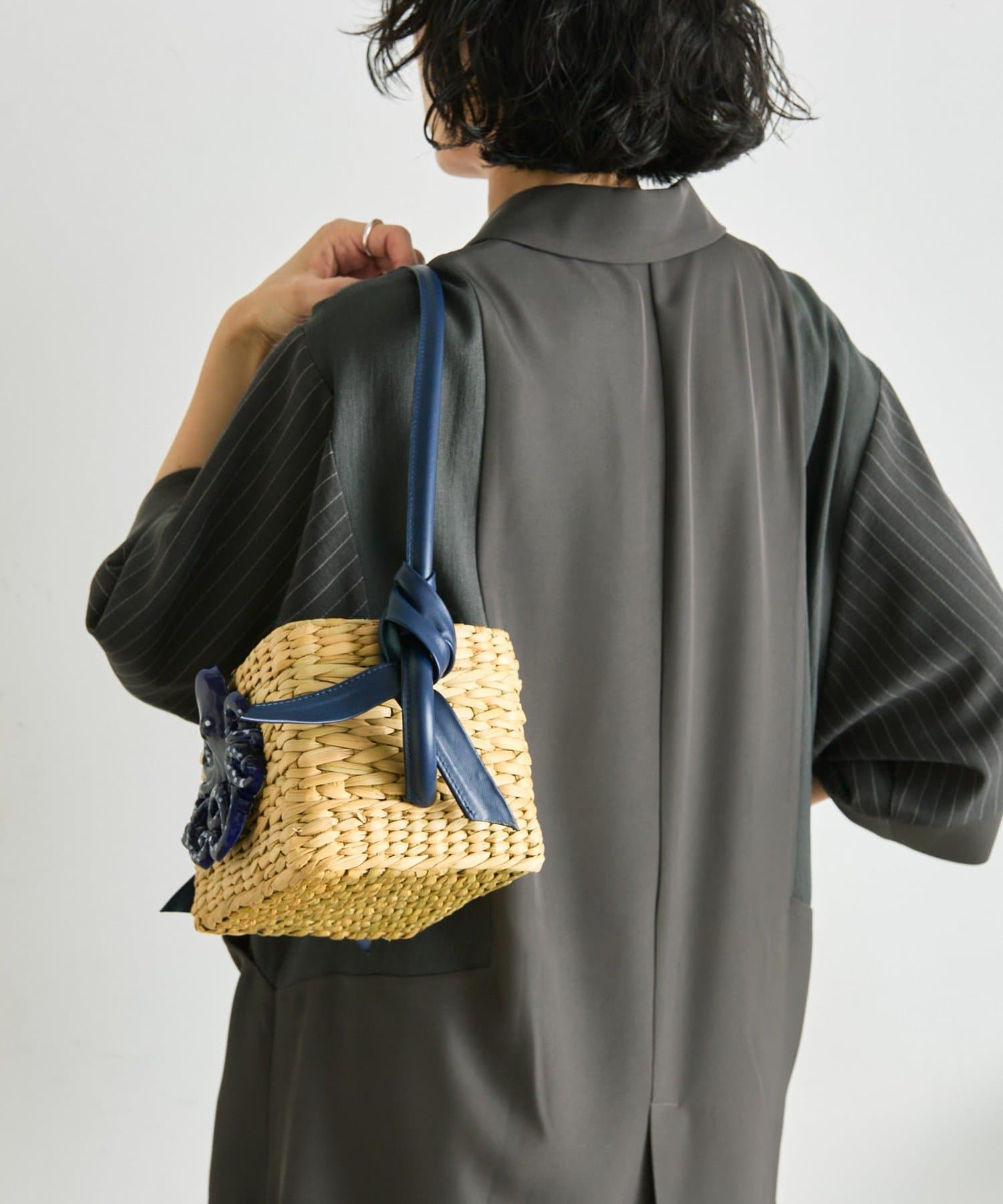 ear PAPILLONNER(イア パピヨネ) 【Anita Bilardi(アニタ ビラルディ)】別注オクトパスバスケットバッグ