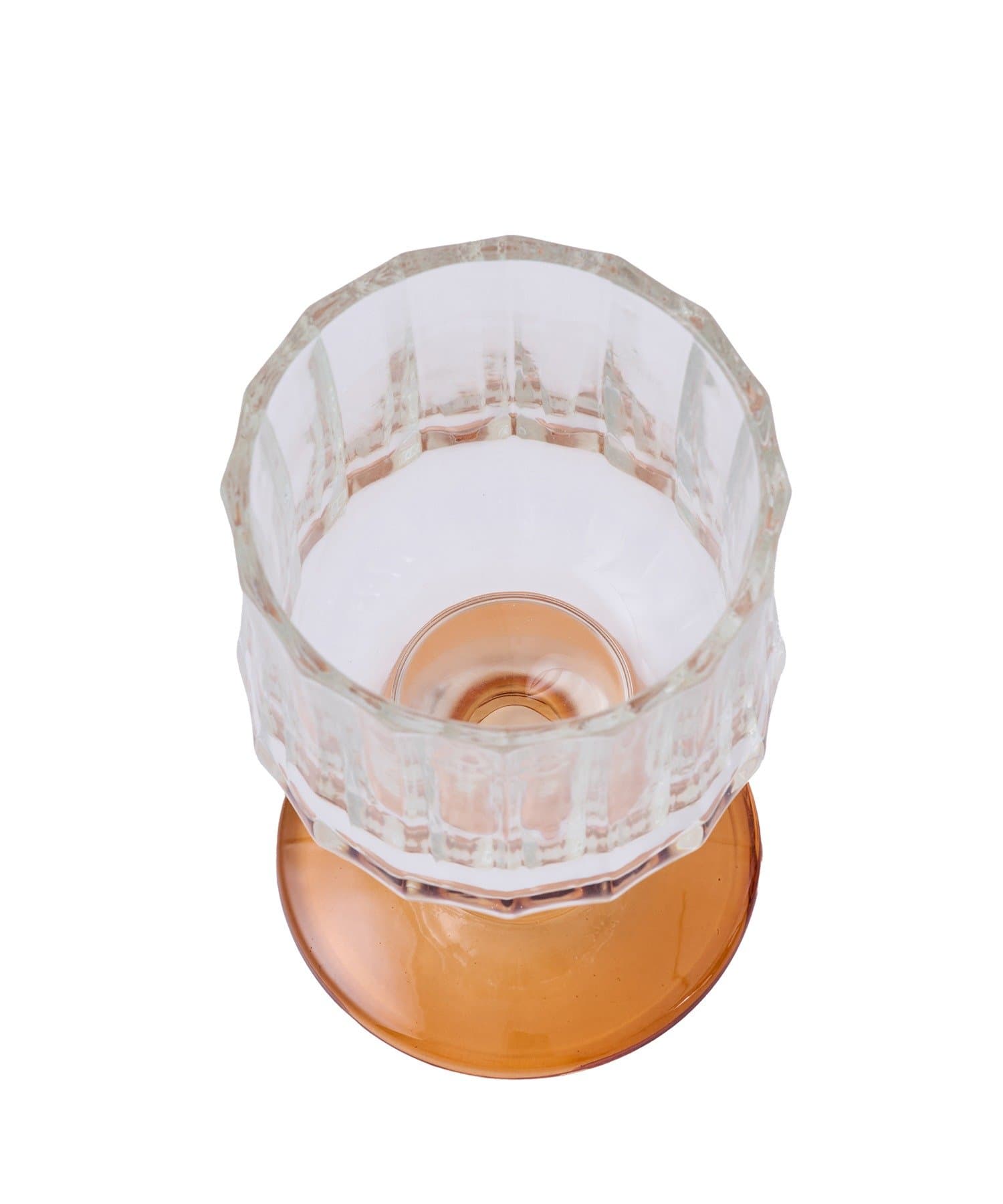 salut!(サリュ) ストライプスタンド付きグラス：160ml／GLASS ARTWARE