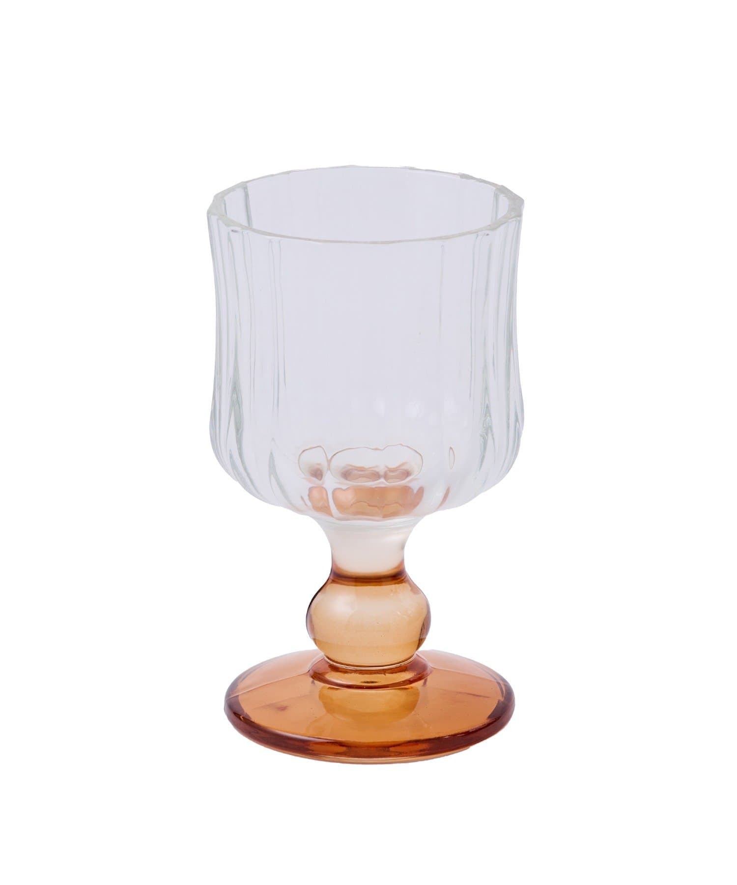 salut!(サリュ) ストライプスタンド付きグラス：160ml／GLASS ARTWARE
