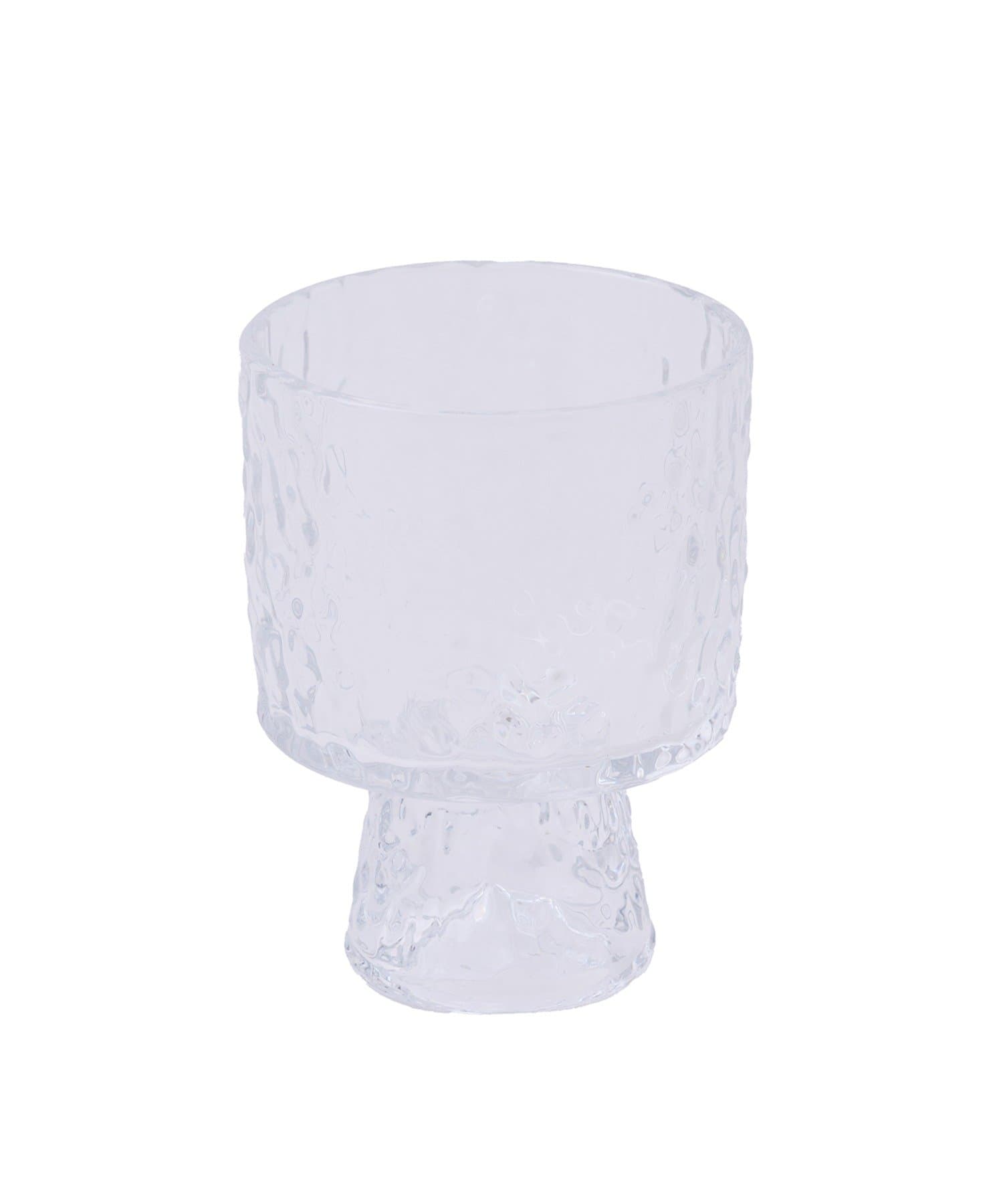 salut!(サリュ) フローズンスタンド付きグラス：230ml／GLASS ARTWARE