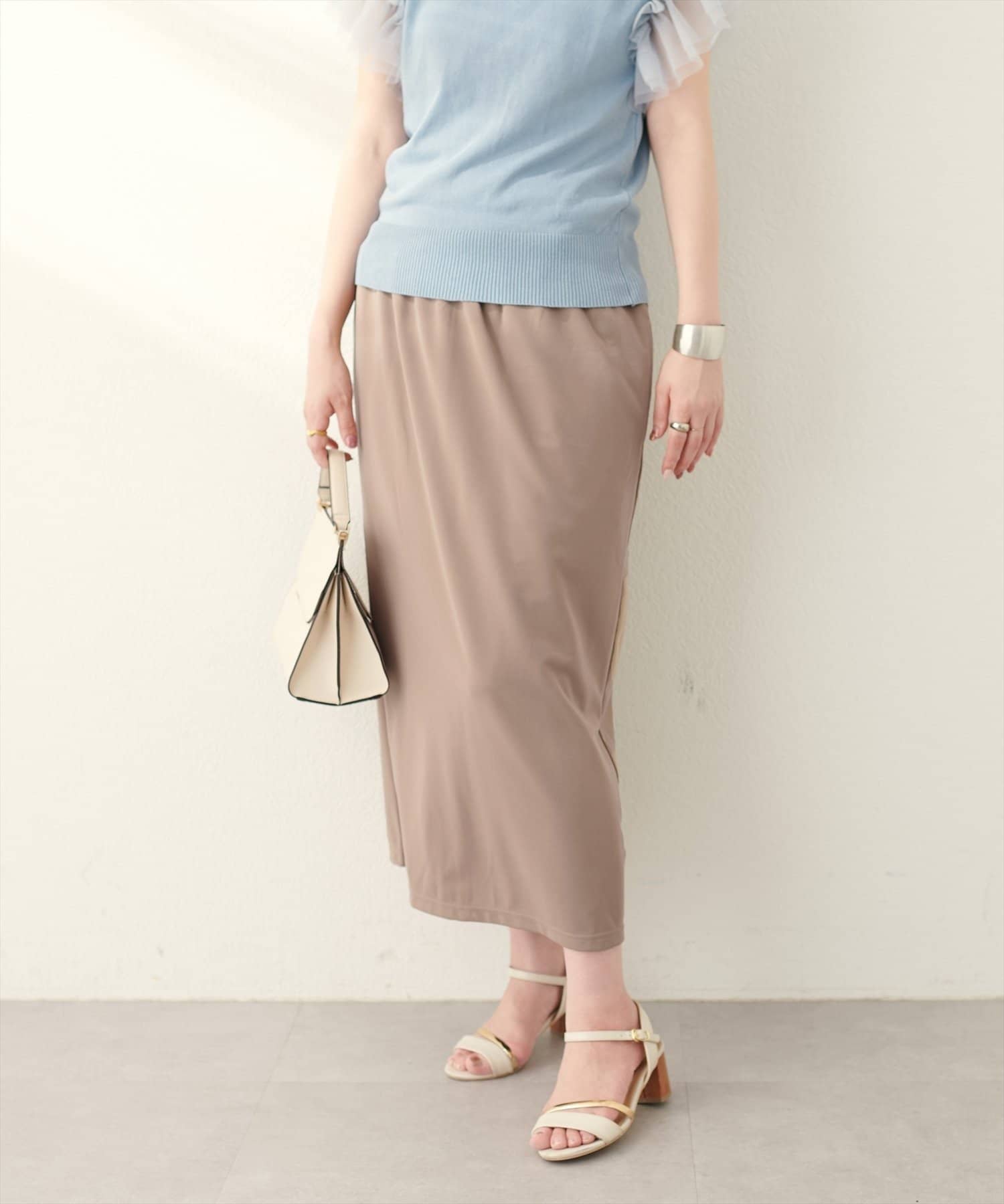 NICE CLAUP / OLIVE des OLIVE OUTLET(ナイスクラップ  / オリーブ デ オリーブ アウトレット) 【natural couture】２ＷＡＹスカート