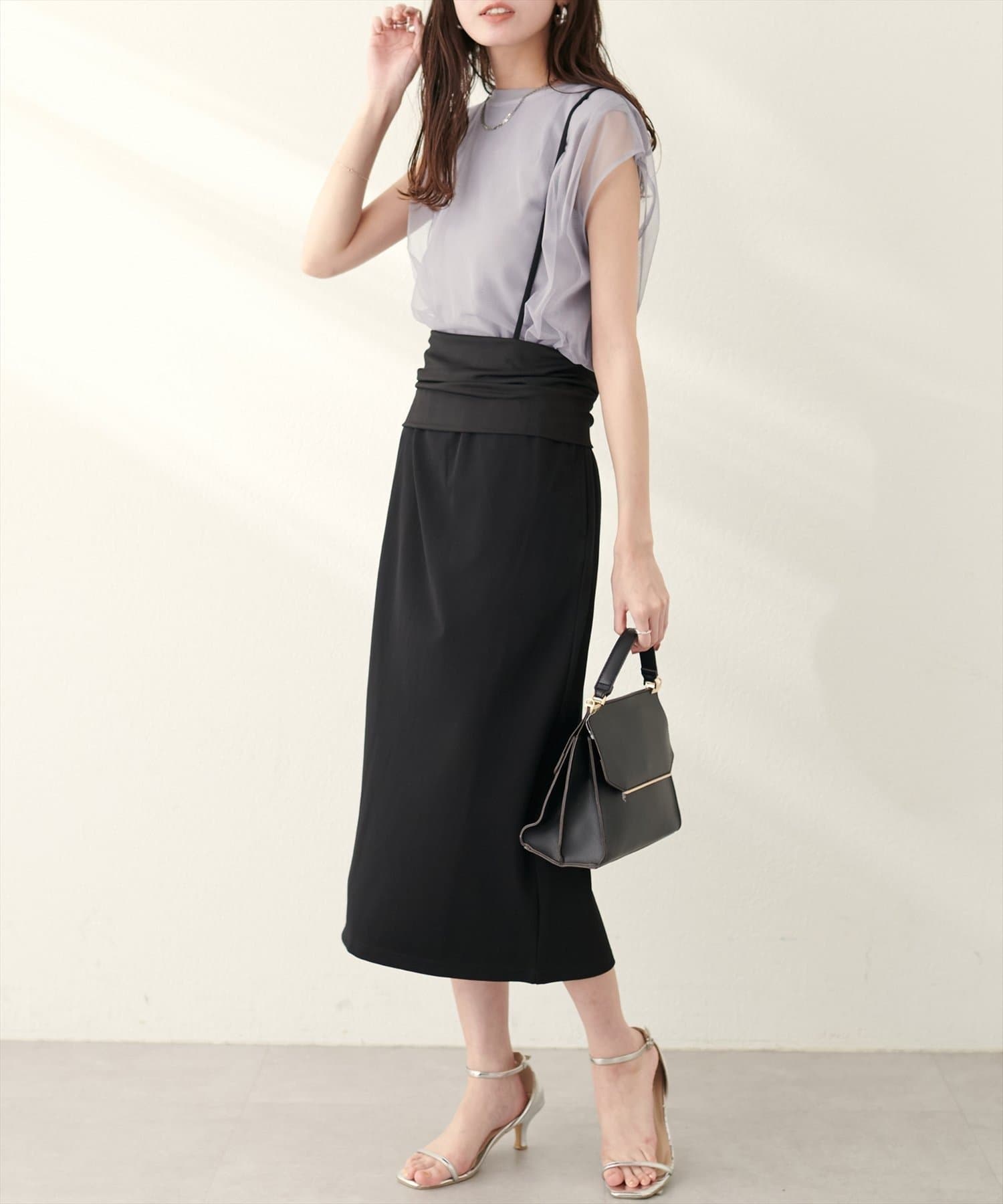 NICE CLAUP / OLIVE des OLIVE OUTLET(ナイスクラップ  / オリーブ デ オリーブ アウトレット) 【natural couture】２ＷＡＹスカート
