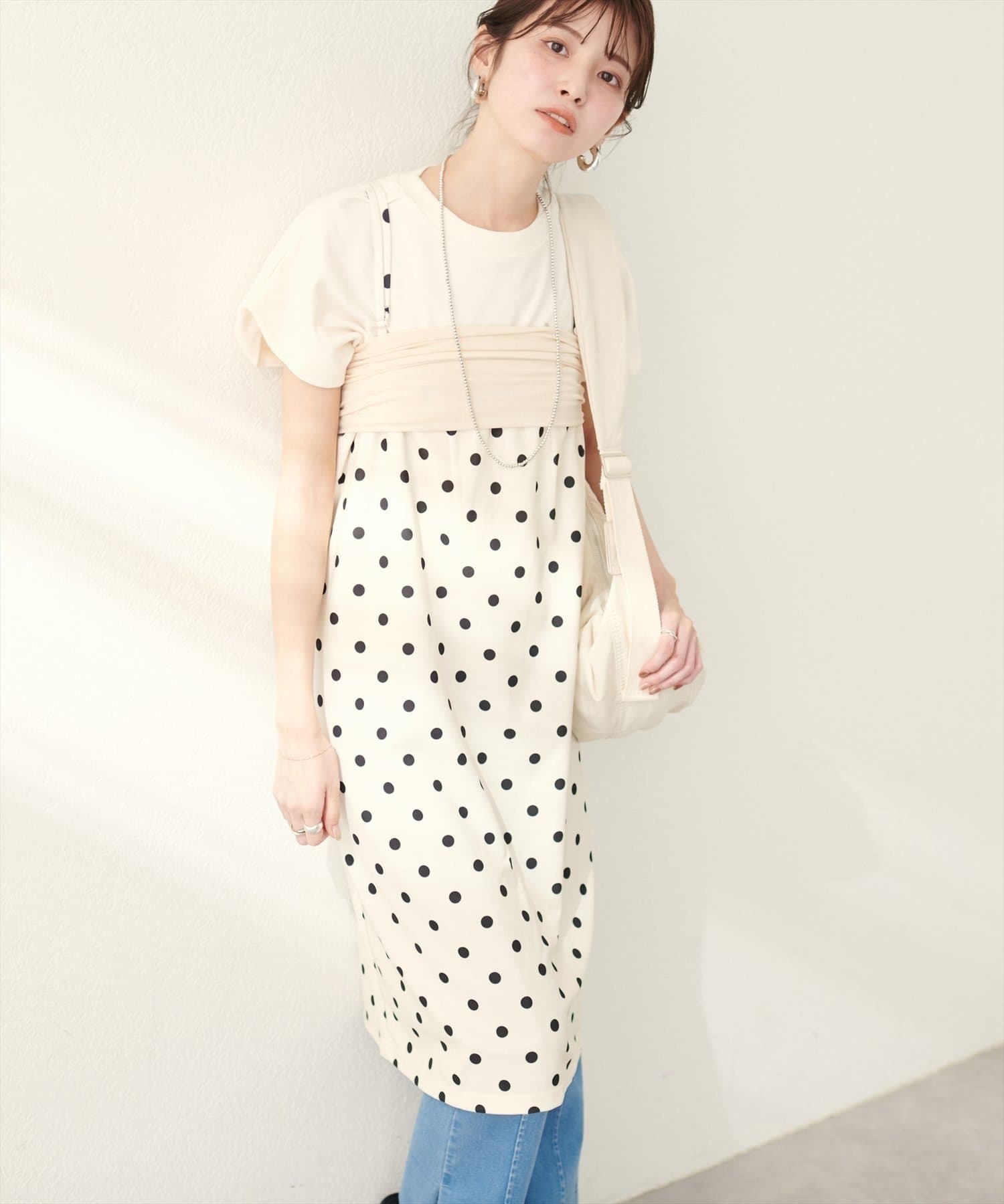 NICE CLAUP / OLIVE des OLIVE OUTLET(ナイスクラップ  / オリーブ デ オリーブ アウトレット) 【natural couture】２ＷＡＹスカート