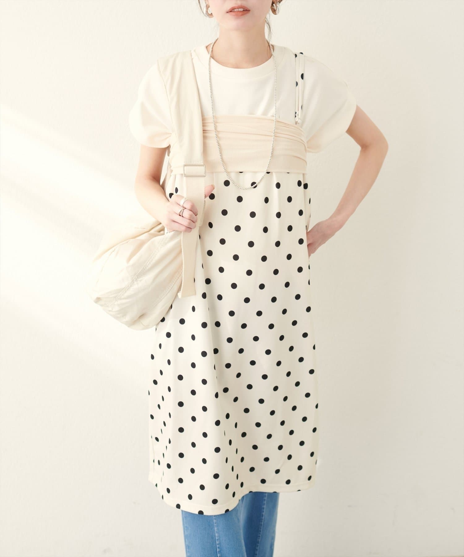 NICE CLAUP / OLIVE des OLIVE OUTLET(ナイスクラップ  / オリーブ デ オリーブ アウトレット) 【natural couture】２ＷＡＹスカート