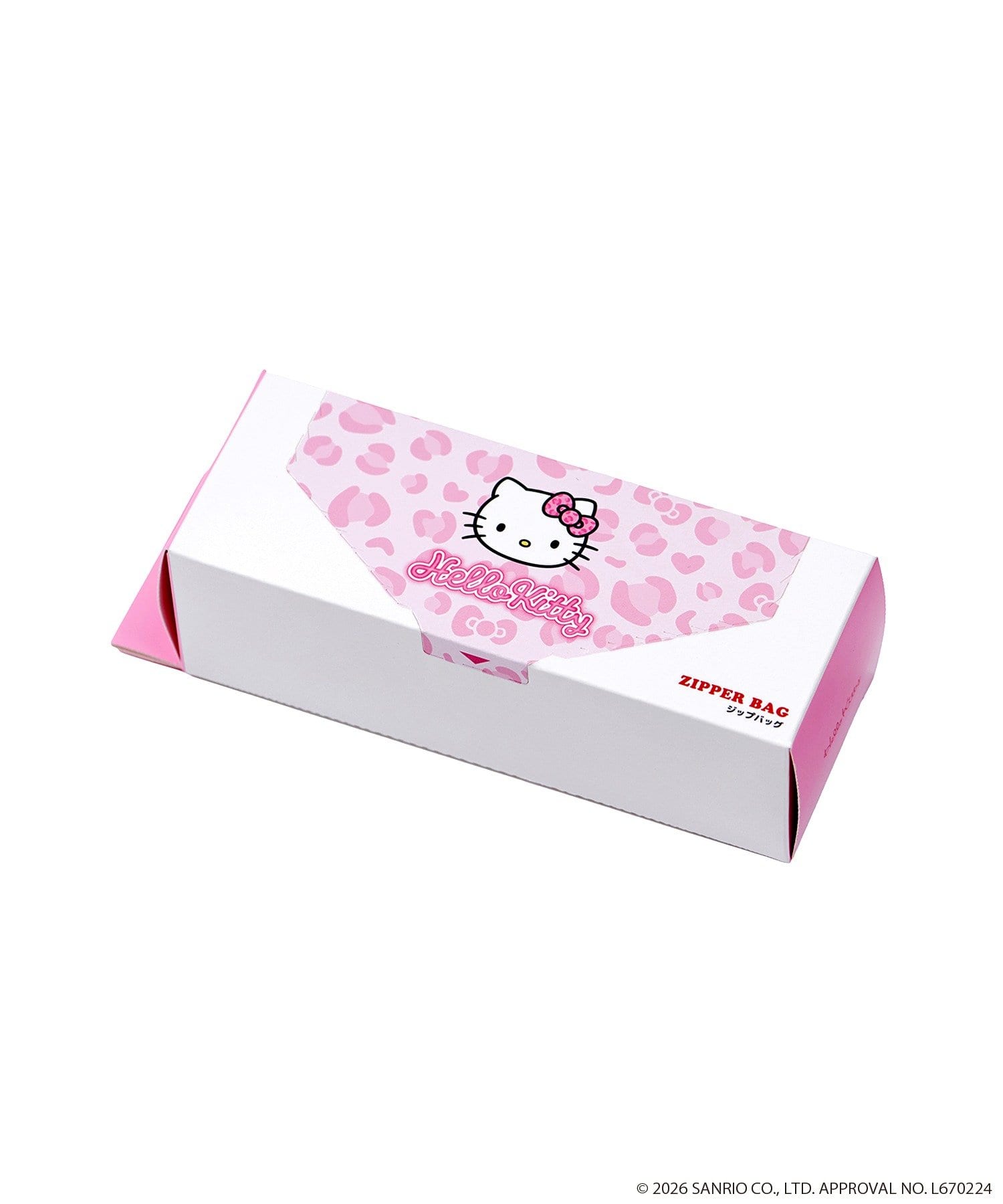3COINS(スリーコインズ) ジップバッグ／HELLO KITTY
