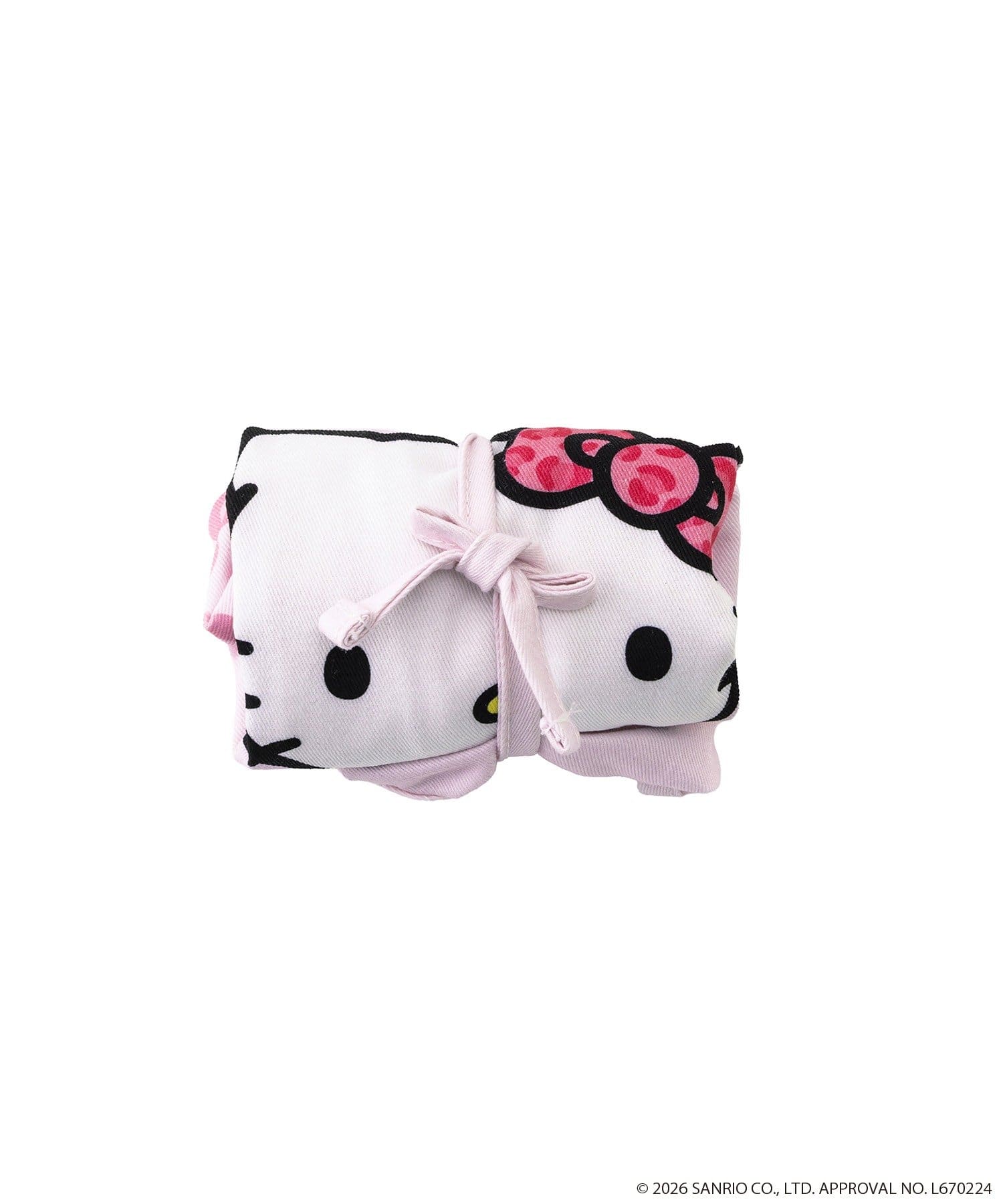 3COINS(スリーコインズ) マルシェバッグ／HELLO KITTY