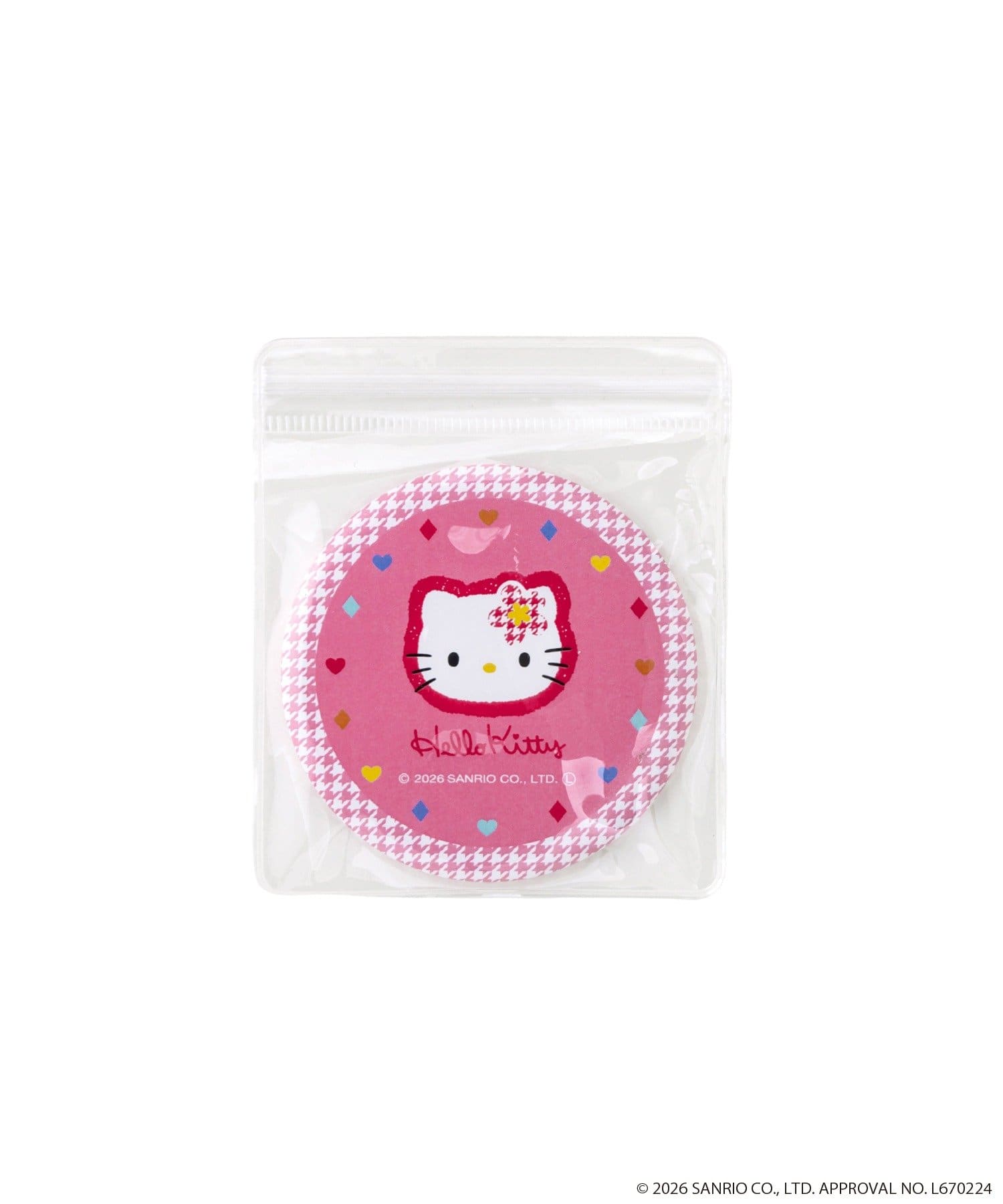 3COINS(スリーコインズ) コンパクトミラー／HELLO KITTY