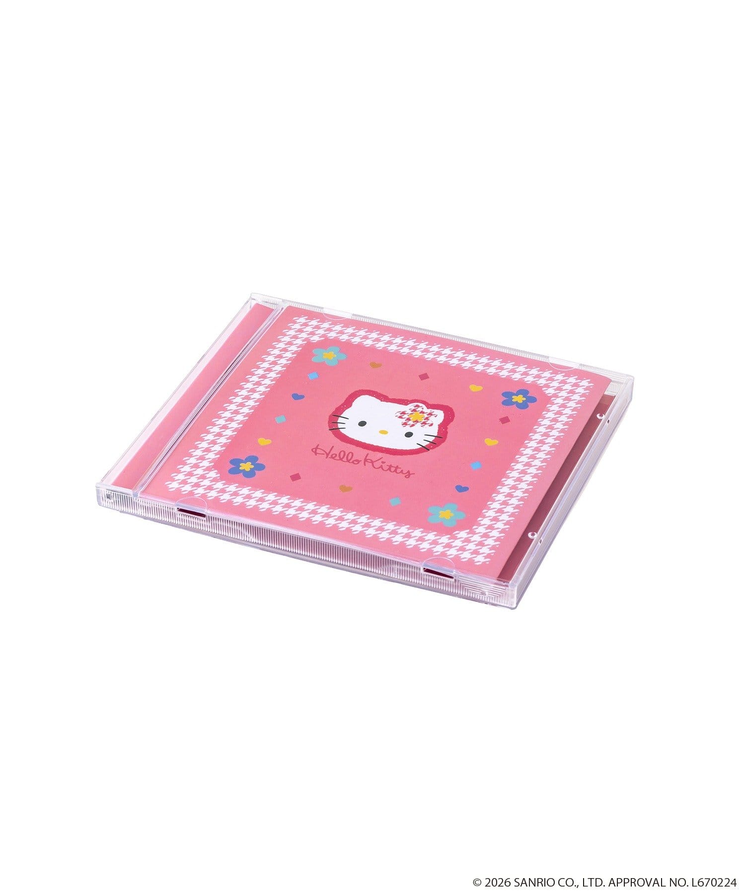 3COINS(スリーコインズ) CDケース付きステッカーセット／HELLO KITTY