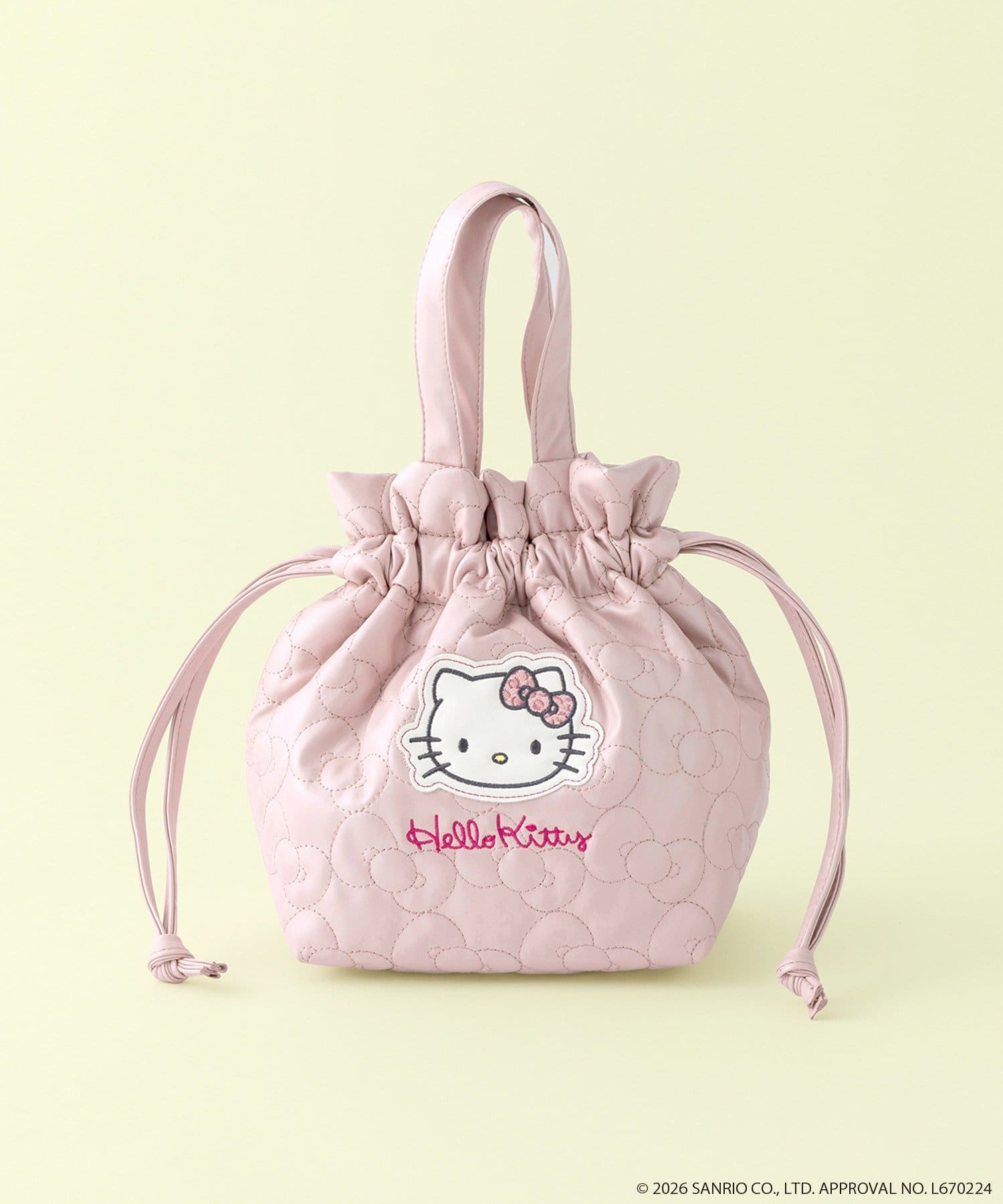 3COINS(スリーコインズ) 保冷巾着／HELLO KITTY