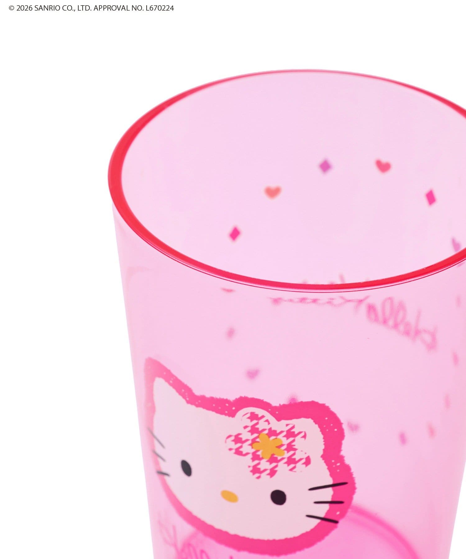 3COINS(スリーコインズ) プラコップ：380ml／HELLO KITTY