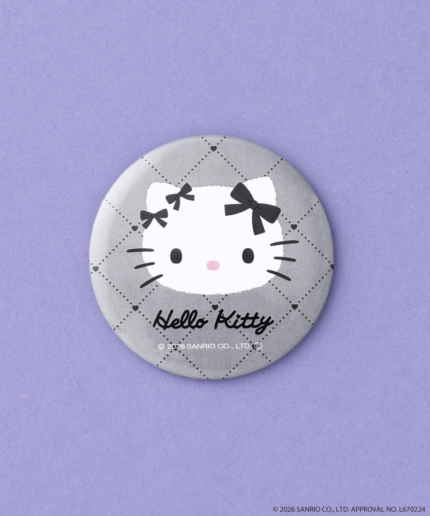 3COINS(スリーコインズ) コンパクトミラー／HELLO KITTY