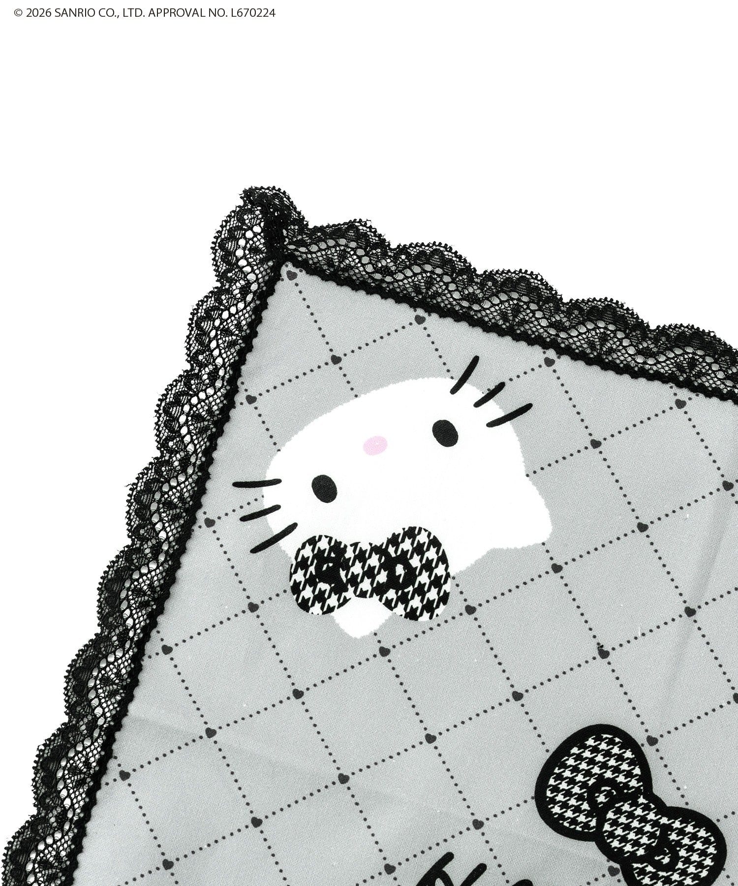 3COINS(スリーコインズ) ハンカチ：30×30cm／HELLO KITTY