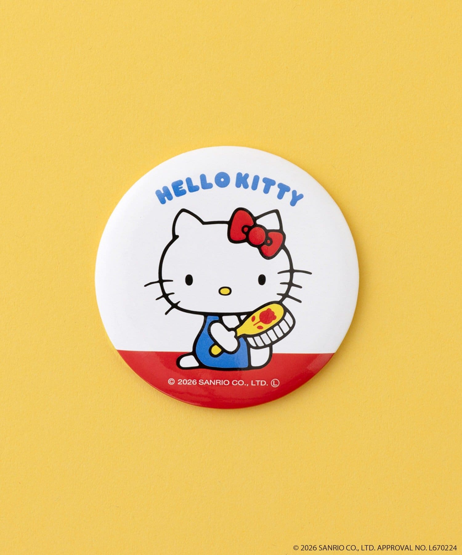 3COINS(スリーコインズ) コンパクトミラー／HELLO KITTY