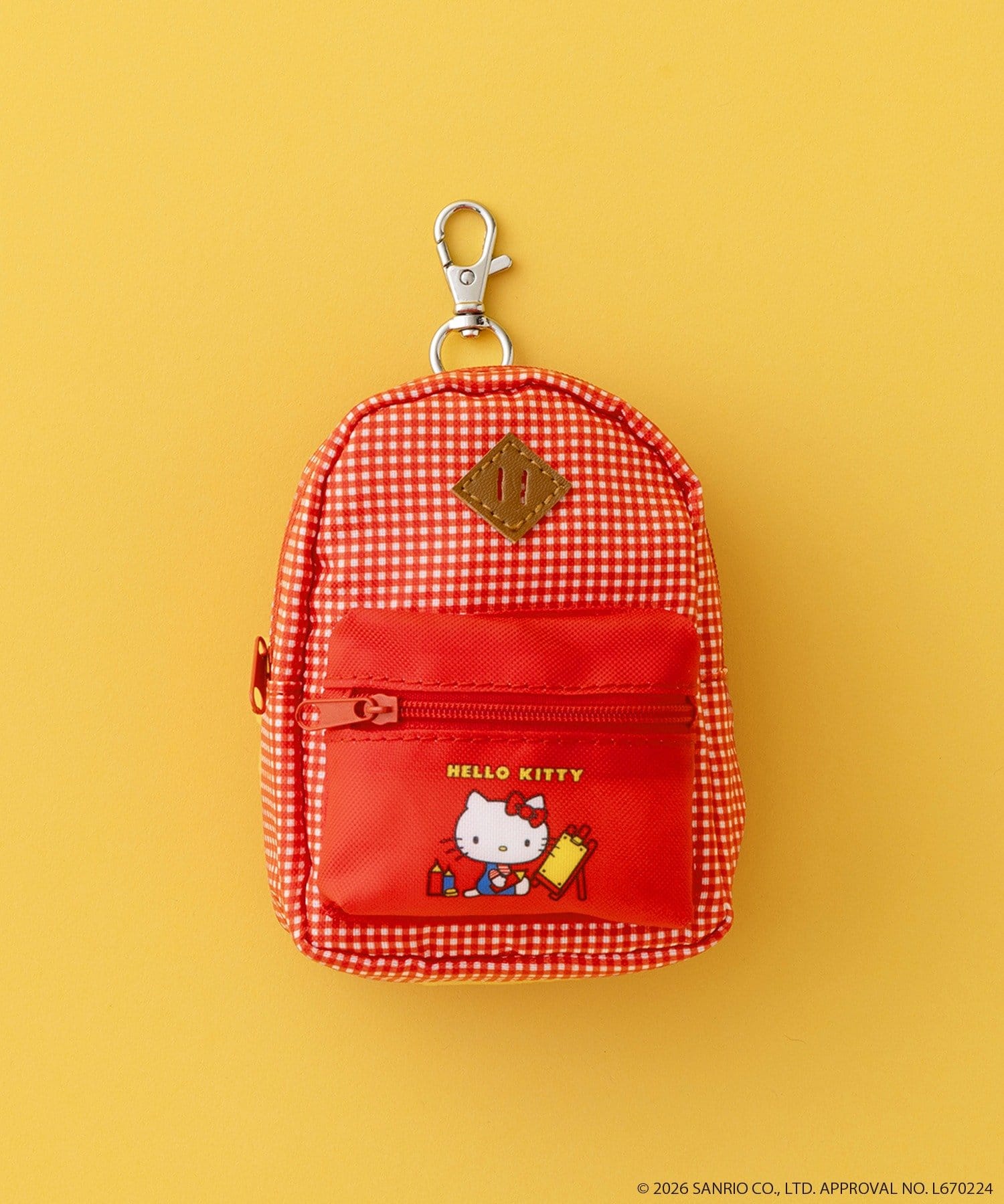 3COINS(スリーコインズ) リュック風キーホルダー／HELLO KITTY