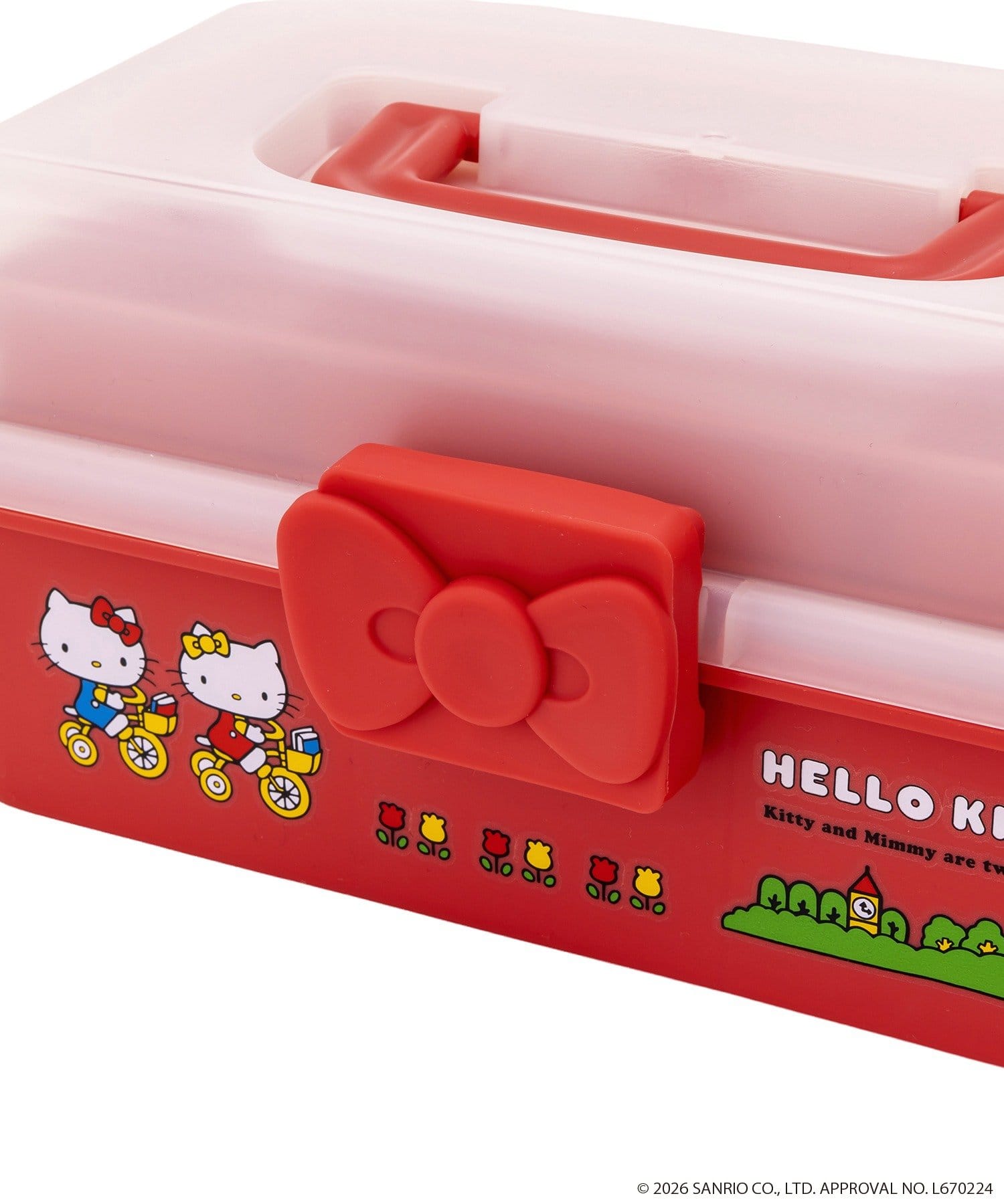 3COINS(スリーコインズ) ツールボックス／HELLO KITTY