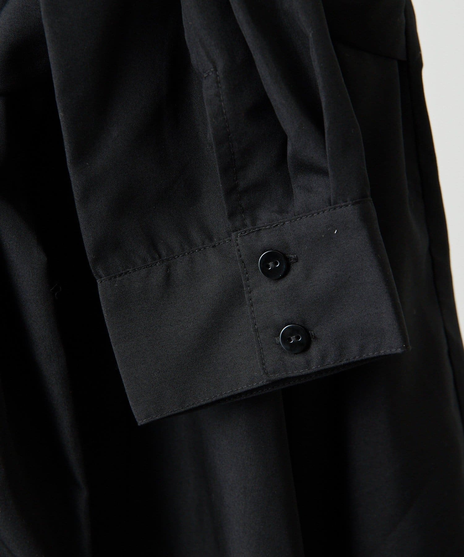 ear PAPILLONNER(イア パピヨネ) 《ビスチェとしてもラップスカートとしても使える》シャツ風レイヤードトップス【SUM1 STYLE(スミスタイル)】