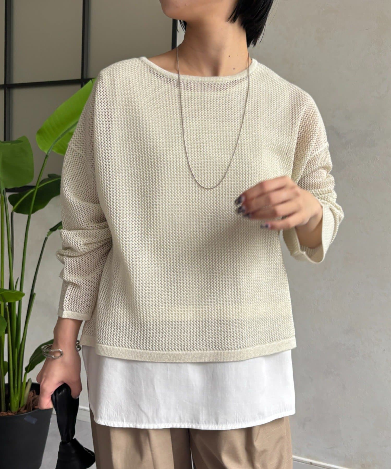 スパンコールメッシュニット | Jena espace merveilleux(ジェナ