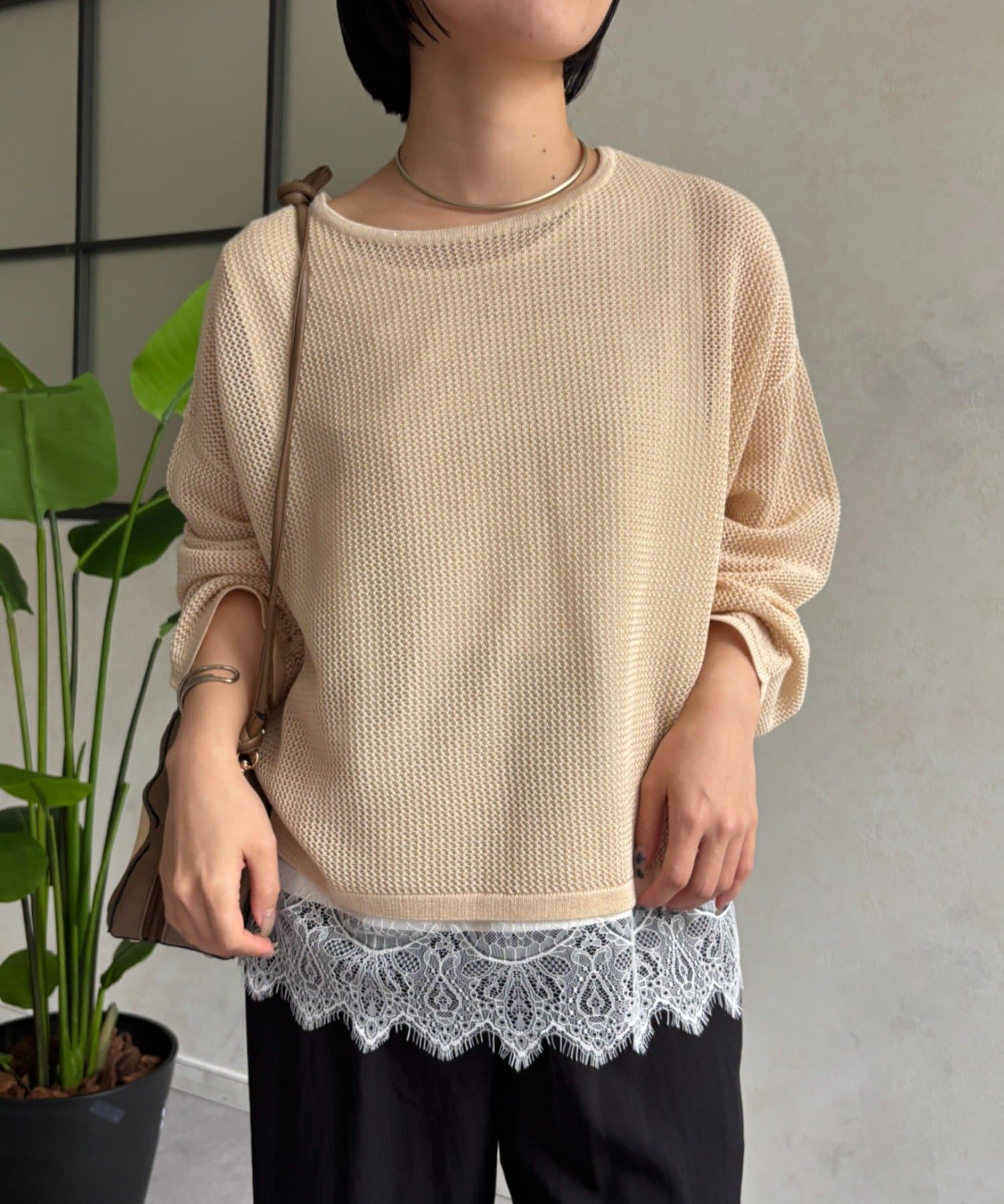 スパンコールメッシュニット | Jena espace merveilleux(ジェナ