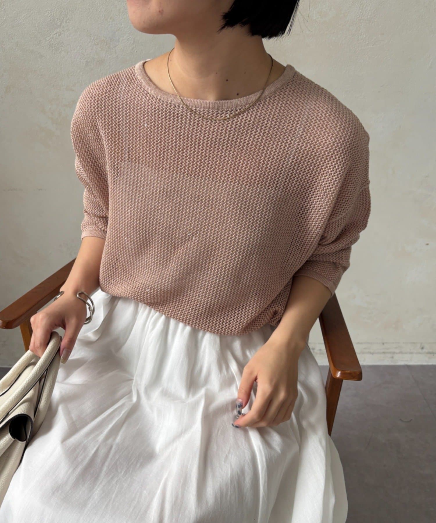 スパンコールメッシュニット | Jena espace merveilleux(ジェナ
