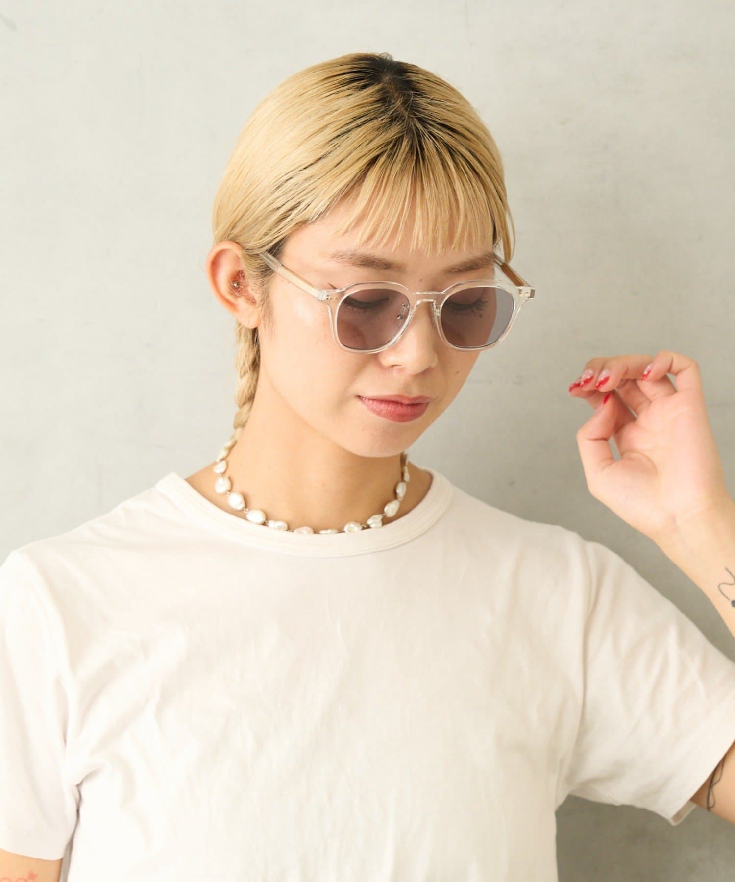 BIRTHDAY BAR(バースデイバー) SUNGLASSES ウェリントン型サングラス