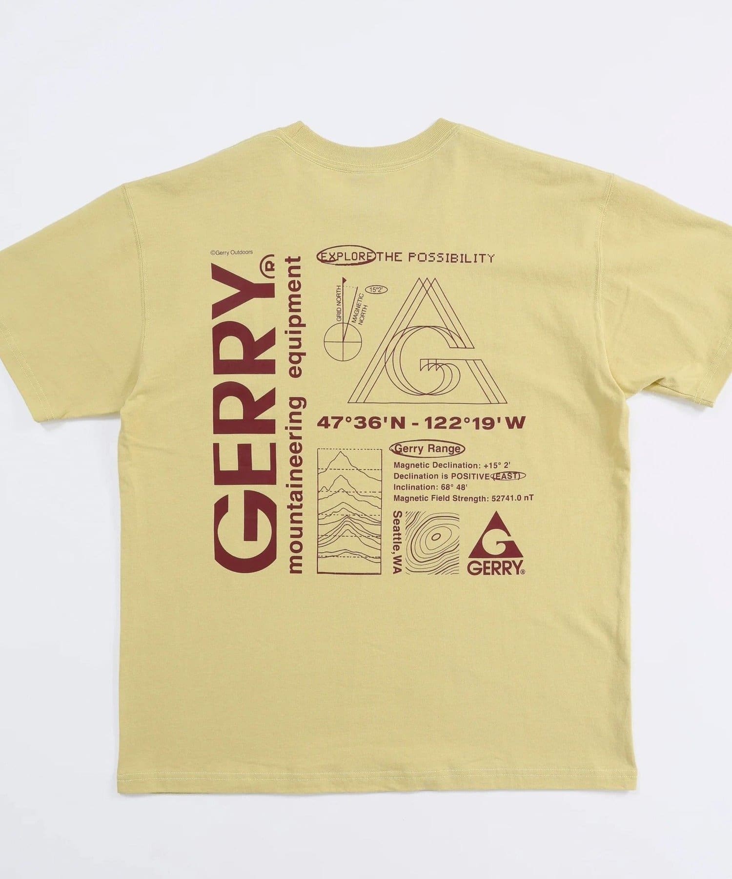 FREDY & GLOSTER(フレディ アンド グロスター) 【GERRY】7.5oz Heavy Jersey S/S Graphic T