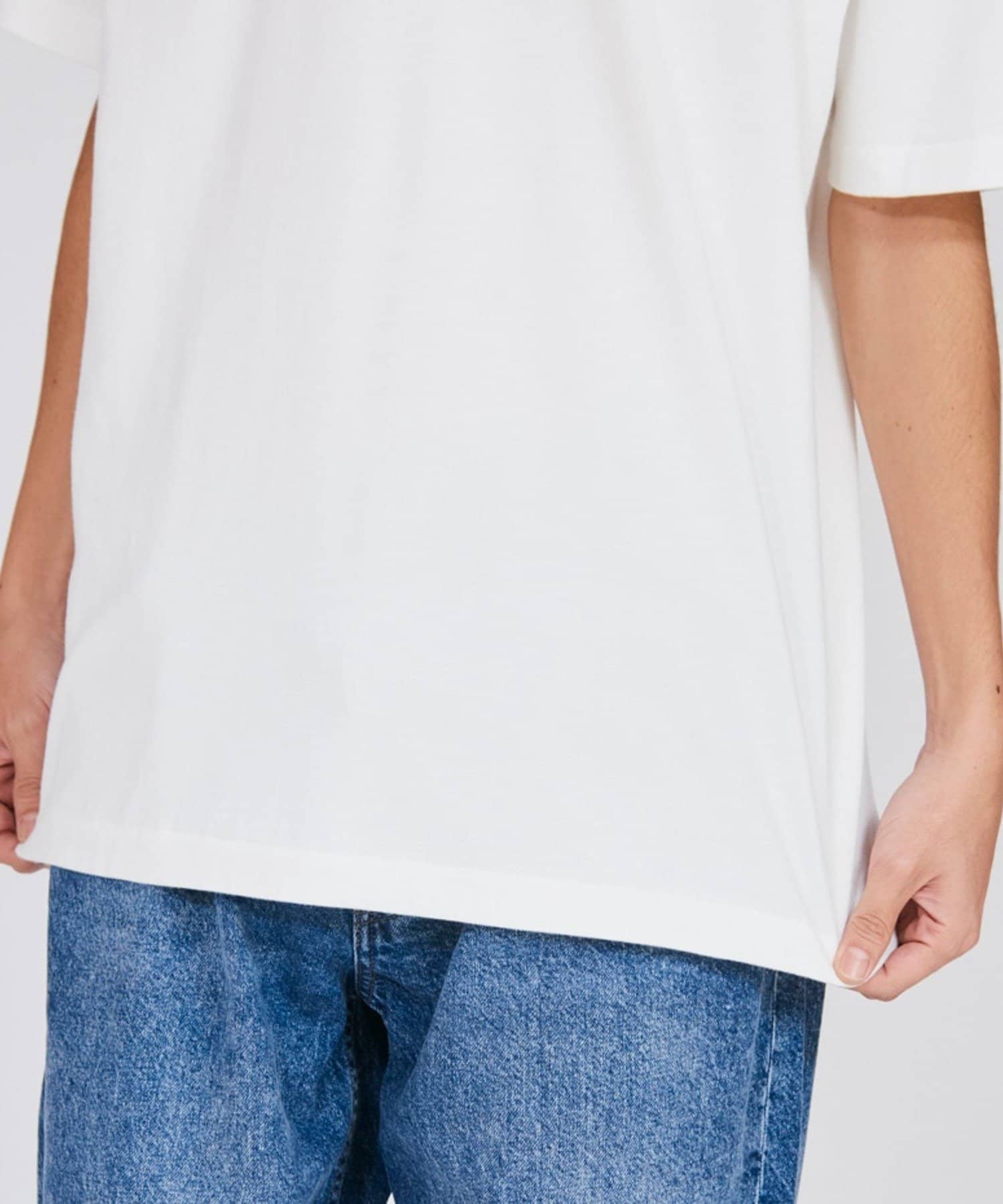 FREDY & GLOSTER(フレディ アンド グロスター) 1P Hanes SHIRO クルーネックTシャツ