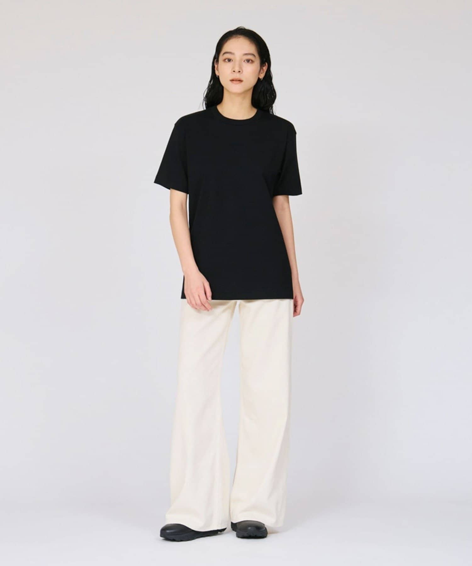 FREDY & GLOSTER(フレディ アンド グロスター) 1P Hanes KURO クルーネックTシャツ