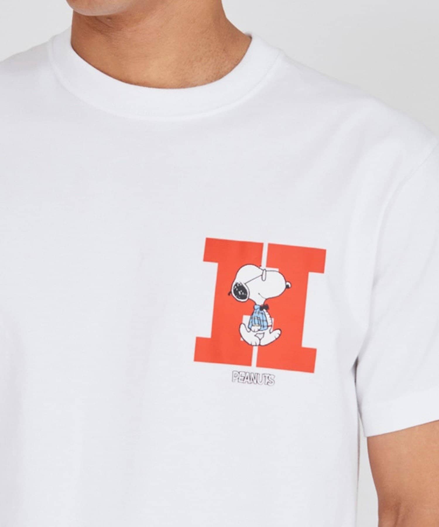 FREDY & GLOSTER(フレディ アンド グロスター) PEANUTS×BEEFY-T クルーネックTシャツ