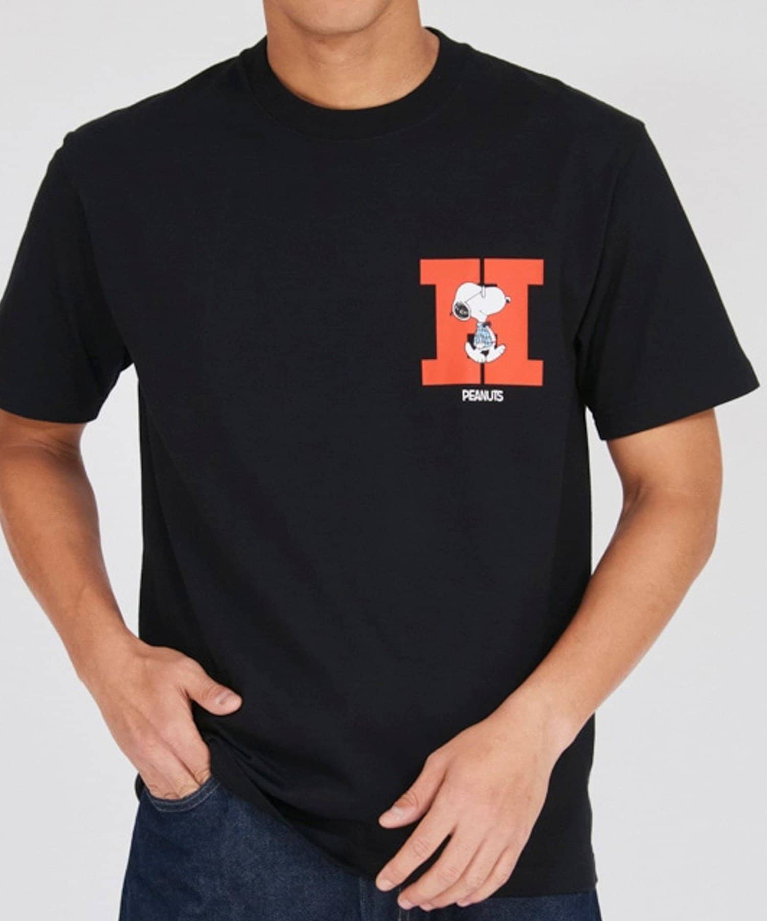 FREDY & GLOSTER(フレディ アンド グロスター) PEANUTS×BEEFY-T クルーネックTシャツ