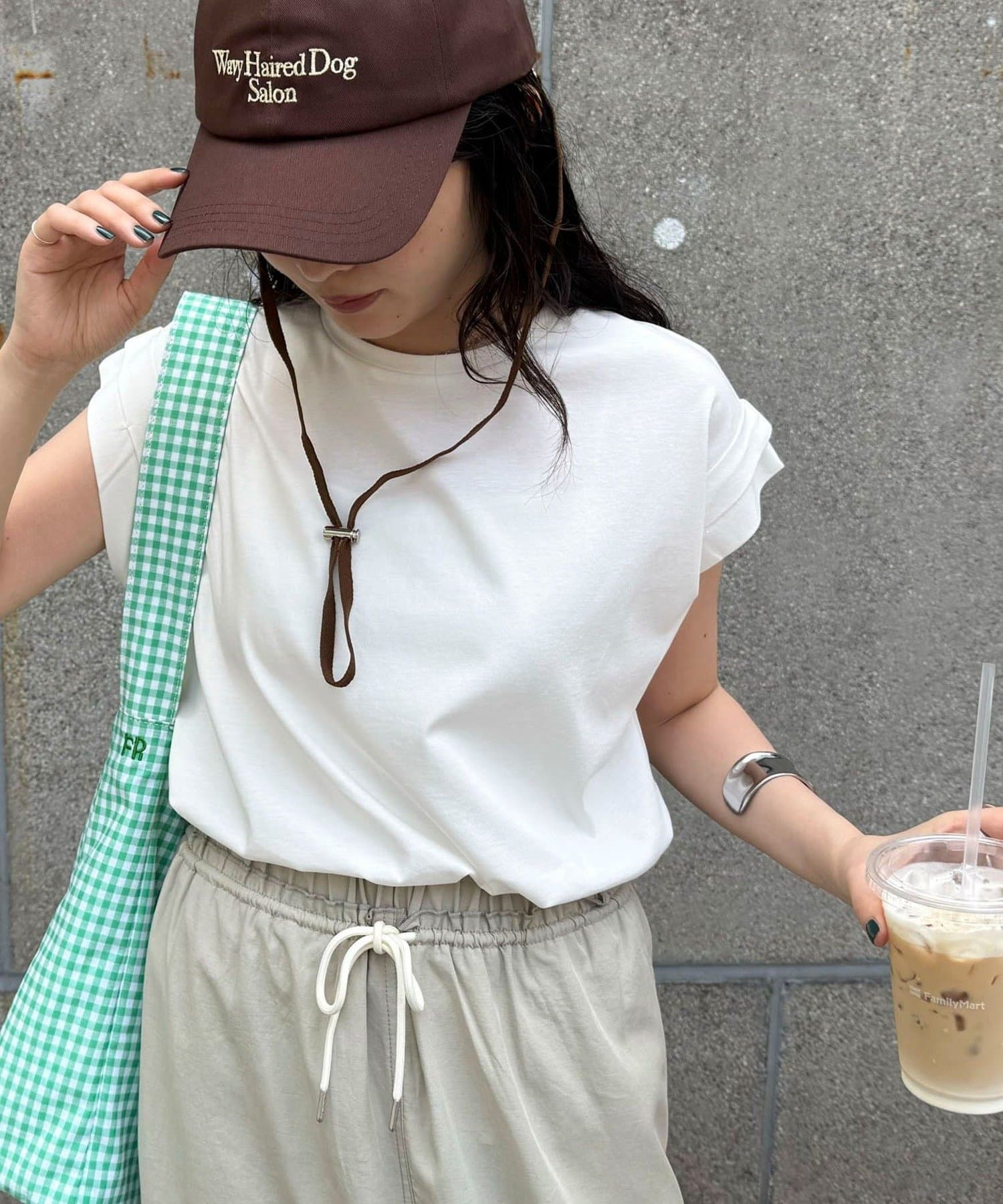 FREDY & GLOSTER(フレディ アンド グロスター) シルケットフレンチタックTシャツ