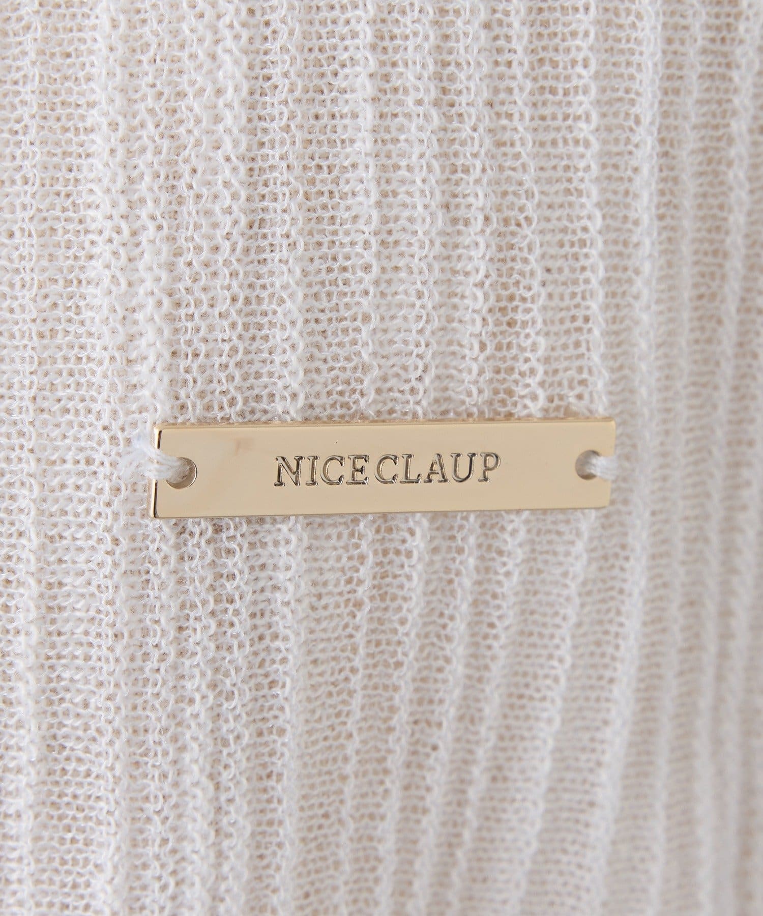 one after another NICE CLAUP(ワンアフターアナザー ナイスクラップ) クールタッチシアーカーデ