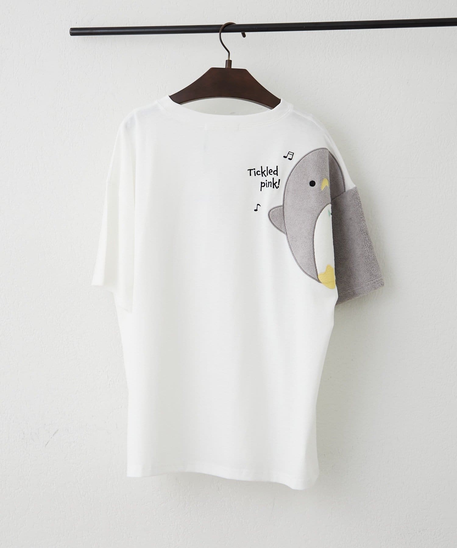 NICE CLAUP / OLIVE des OLIVE OUTLET(ナイスクラップ  / オリーブ デ オリーブ アウトレット) 【ANOTHER BRANCH】【人気シリーズ】アニマルショルダーTシャツ