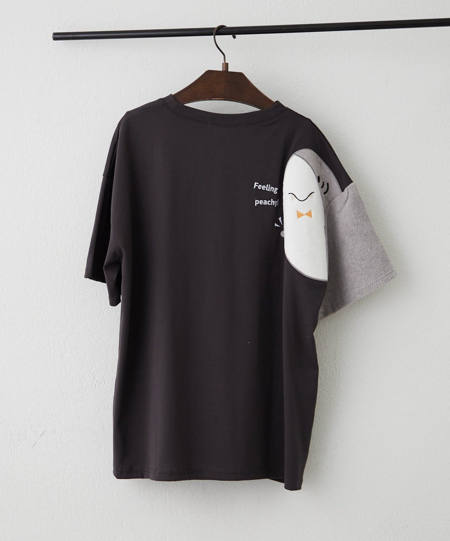 NICE CLAUP / OLIVE des OLIVE OUTLET(ナイスクラップ  / オリーブ デ オリーブ アウトレット) 【ANOTHER BRANCH】【人気シリーズ】アニマルショルダーTシャツ