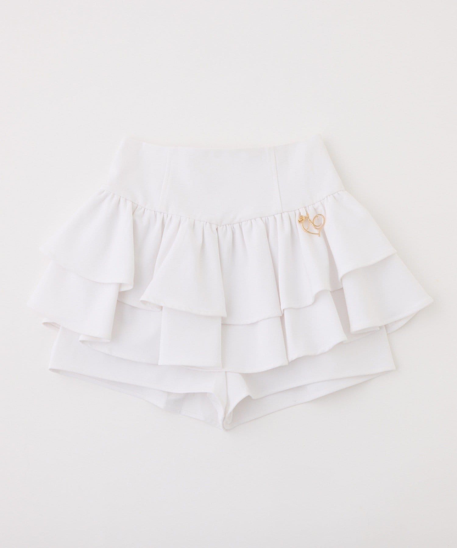 one after another NICE CLAUP(ワンアフターアナザー ナイスクラップ) 【SMサイズ展開あり】バックレースアップティアードスカパン